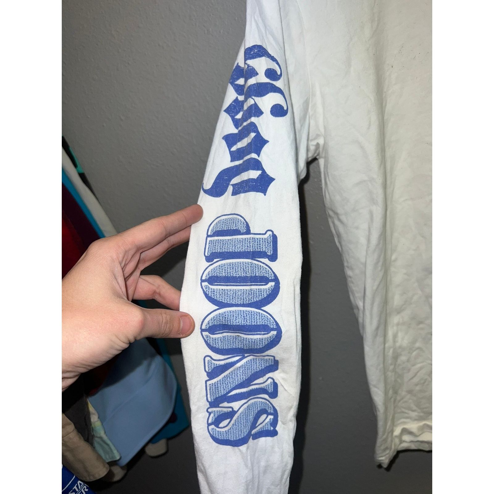 Snoop Dogg Snoop Dogg Long Sleeve Shirt White Rap Rapper Tee M Medium Size US M / EU 48-50 / 2 - 4 Thumbnail