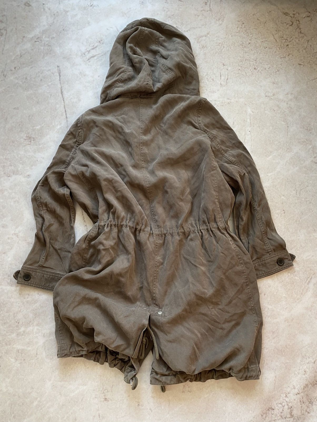 Allsaints × If Six Was Nine CRAZY RICK OWENS STYLE DISTRESSED MULTI ZIPPER CARGO JACKET Size L / US 10 / IT 46 - 4 Thumbnail