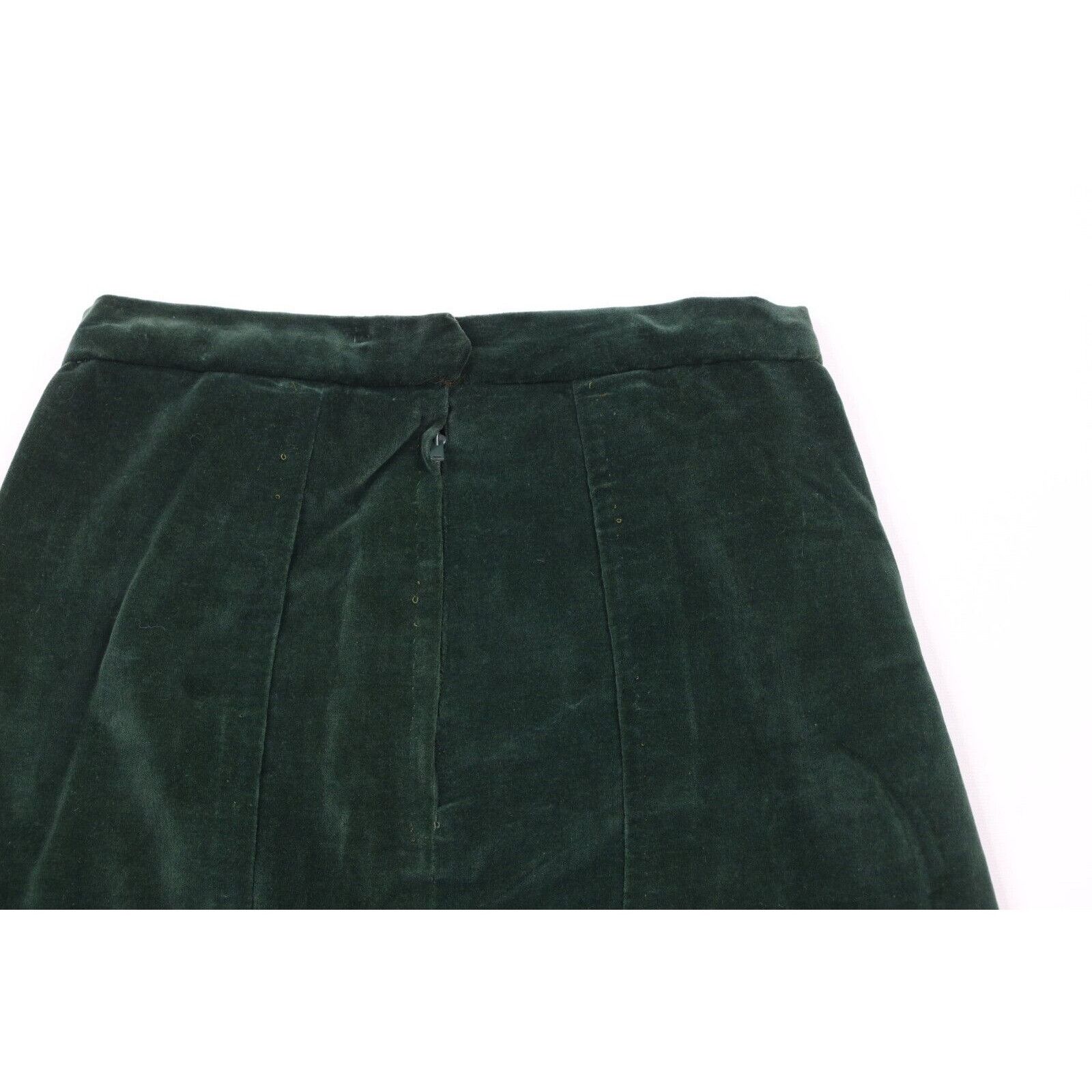 Vintage Vintage 50s 60s Streetwear Faded Velvet Velour Skirt Size 25" / US 0 / IT 36 - 7 Thumbnail
