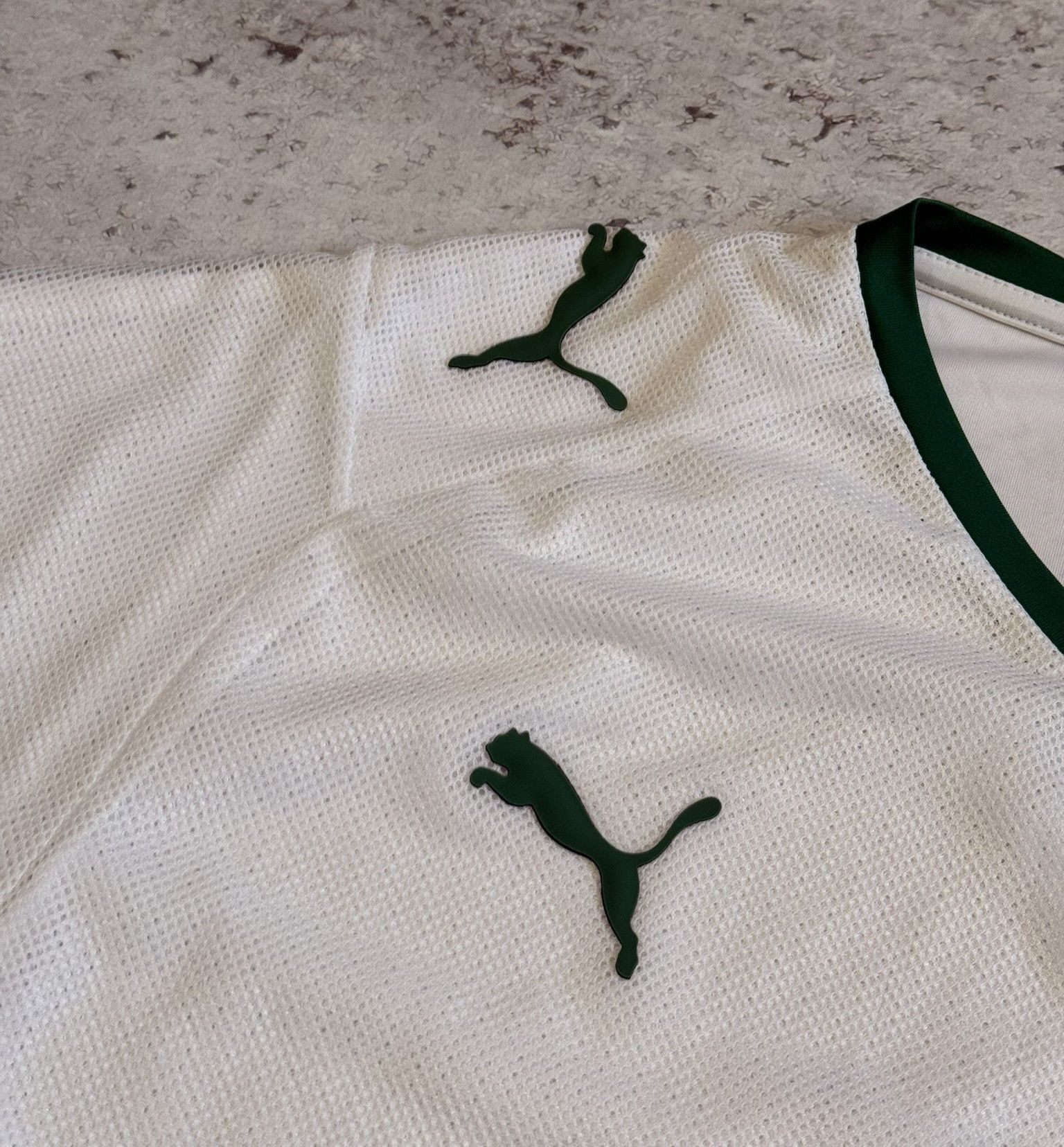 Puma Senegal National Team 2008-10 Home Shirt Jersey Puma Size US XL / EU 56 / 4 - 5 Thumbnail
