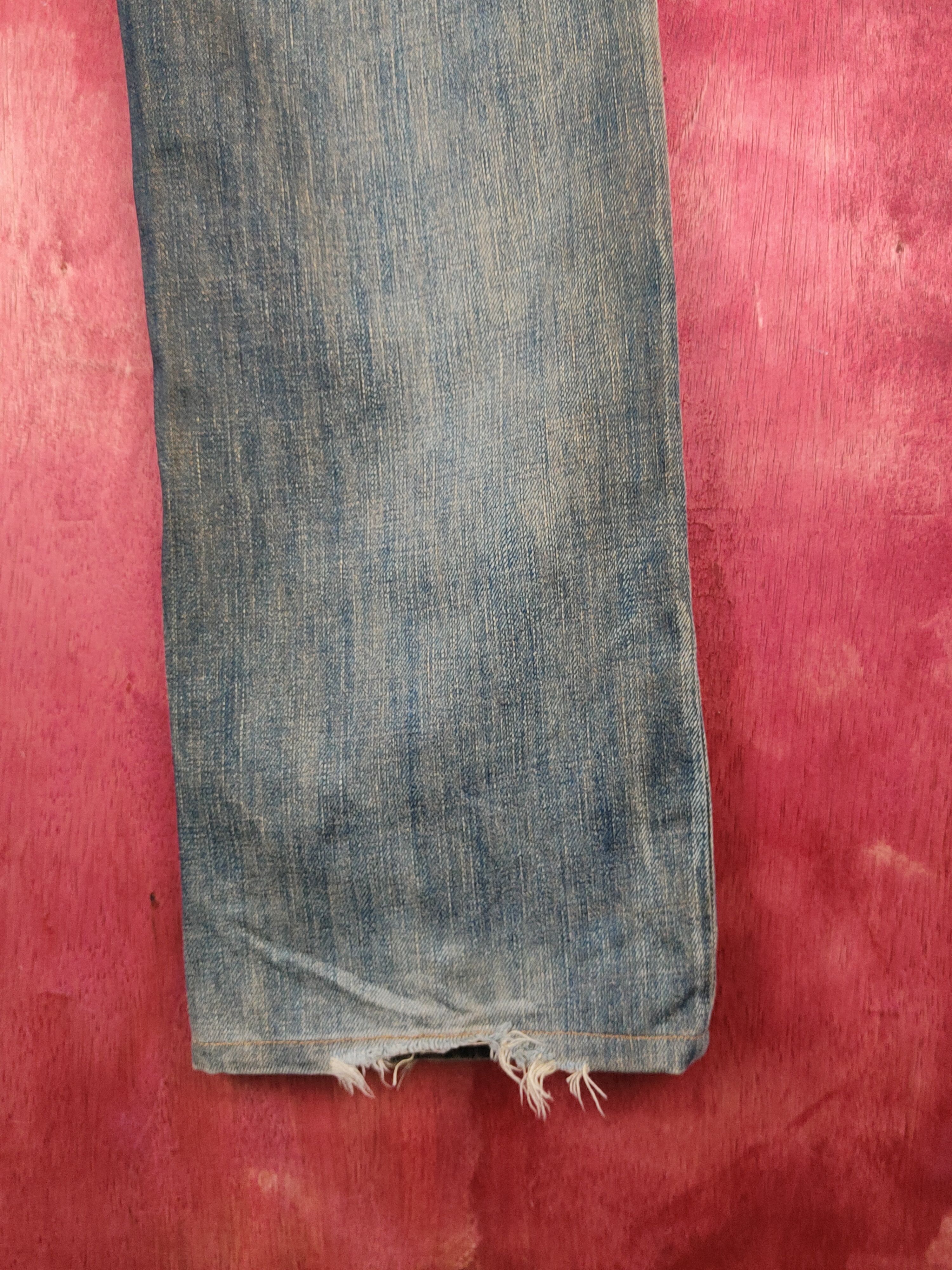 Gap Gap Dark Olive Faded Distressed Ripped Jeans #S2206/7 Size US 32 / EU 48 - 12 Thumbnail