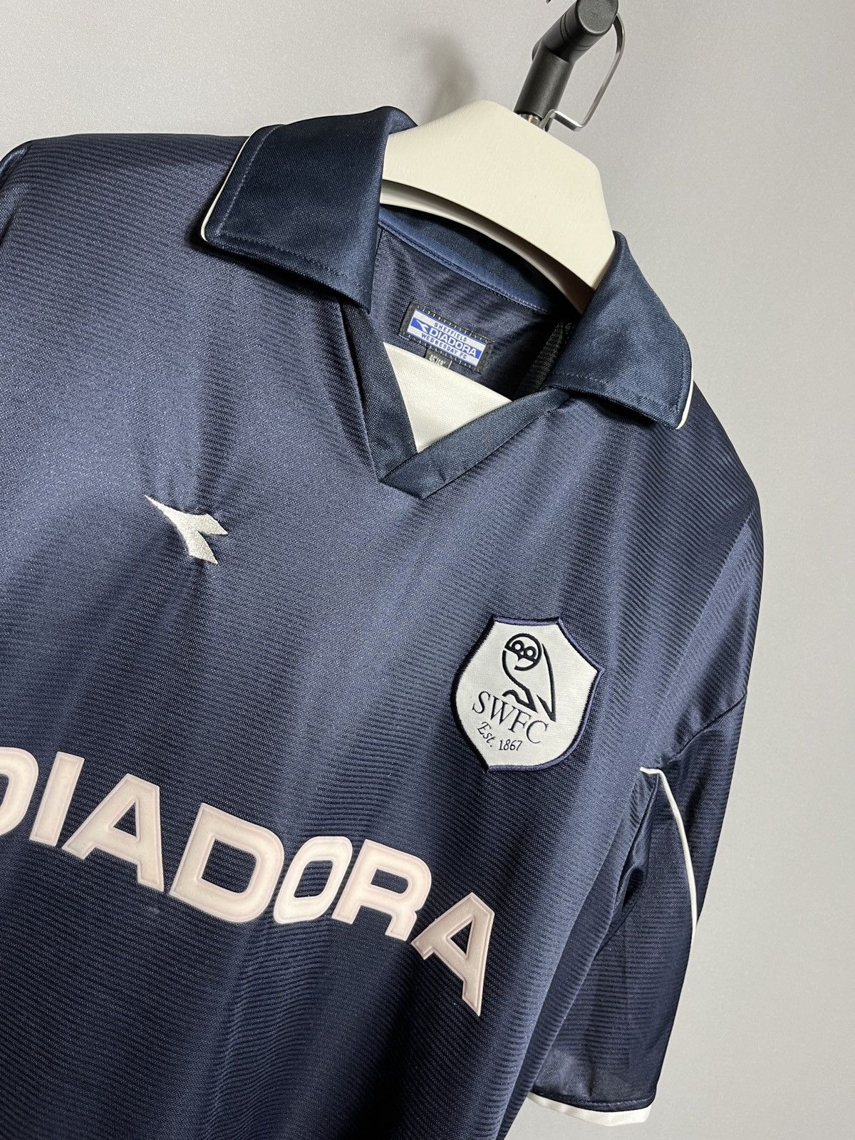 Diadora 2002 - 2003 Sheffield Wednesday Away Shirt Diadora Size US M / EU 48-50 / 2 - 3 Thumbnail
