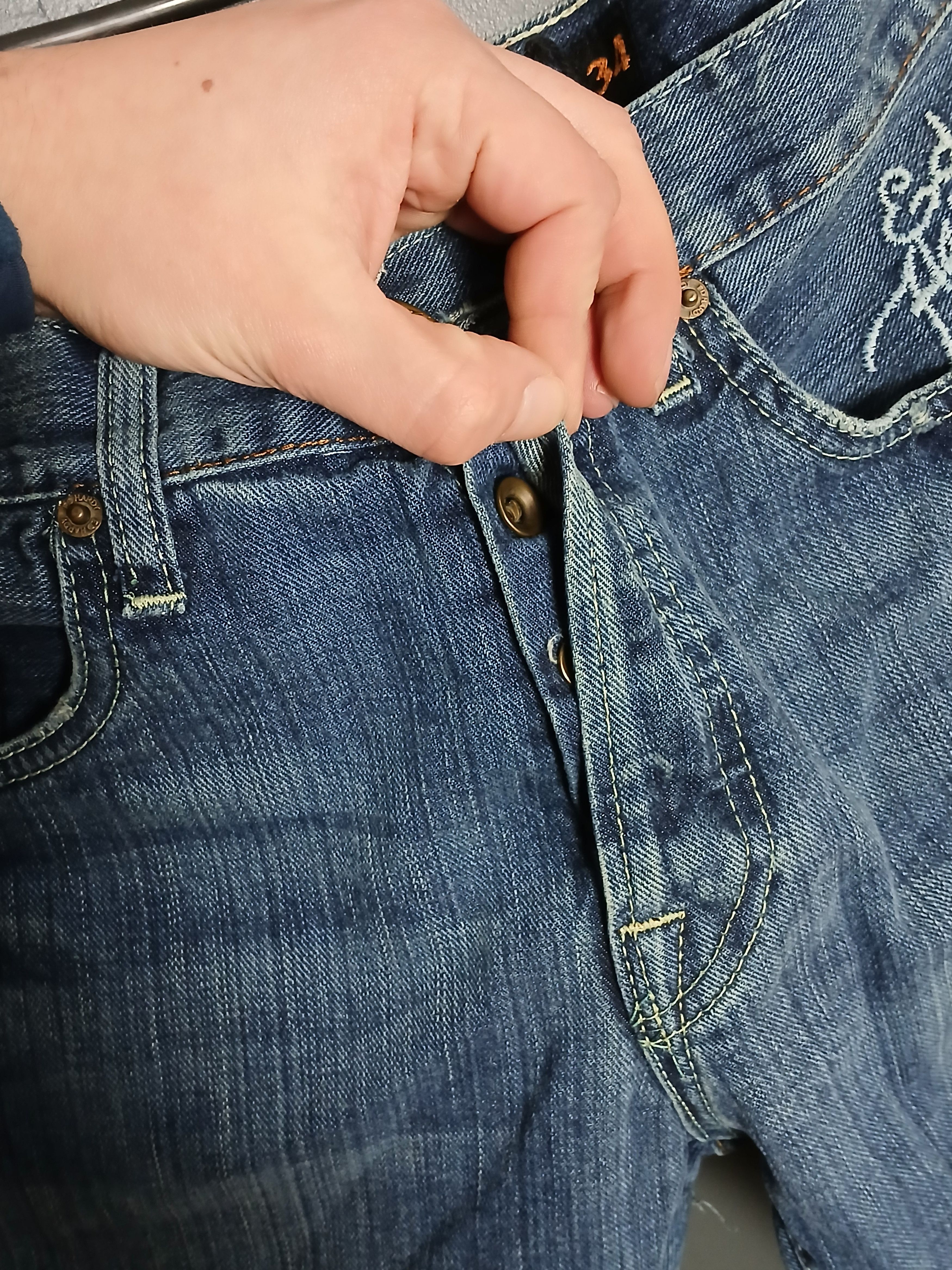 Christian Audigier × Ed Hardy New Ed Hardy Christian Audigier Jeans Pants Size US 34 / EU 50 - 6 Thumbnail