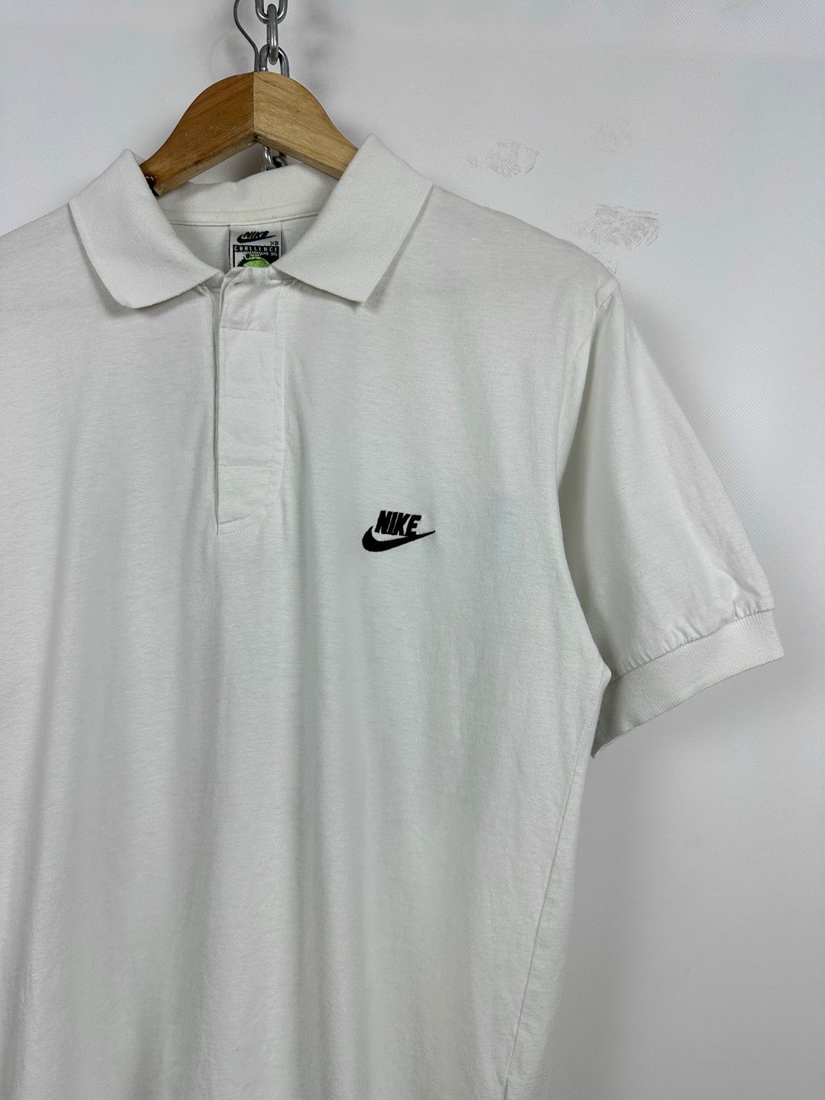 Nike Vintage Nike Challenge Court Polo Shirt Andre Agassi Style Size US S / EU 44-46 / 1 - 13 Thumbnail