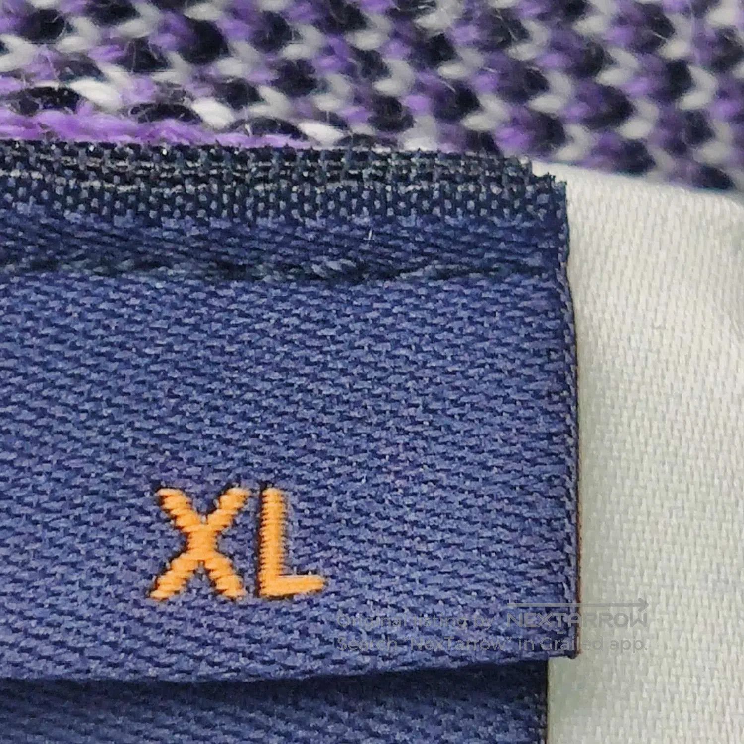 Louis Vuitton Louis Vuitton Purple Wool Crewneck Sweater XL. Size US XL / EU 56 / 4 - 4 Thumbnail