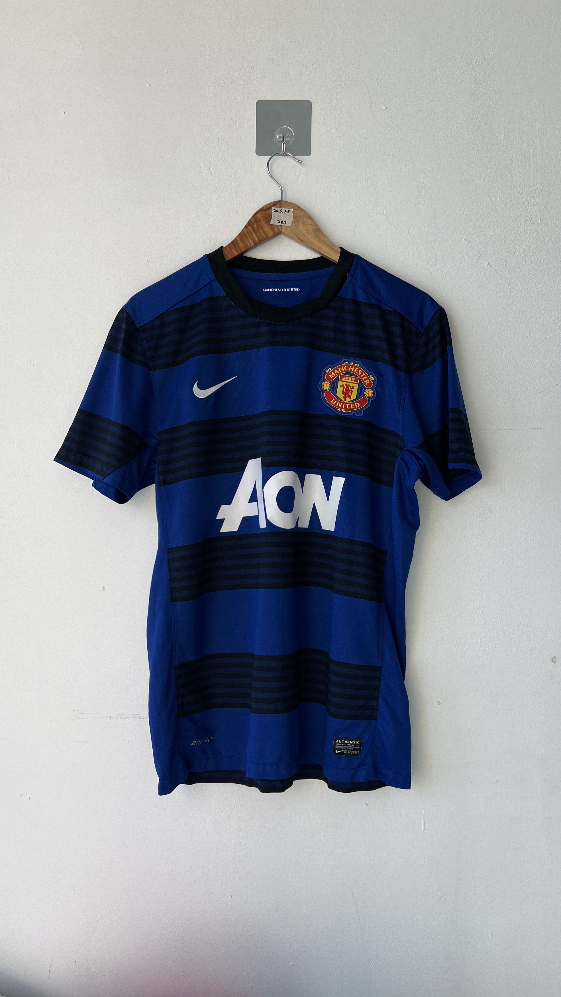 2005/06 RONALDO #7 Manchester United Vintage Nike Away Football Shirt -  Football Shirt Collective, image size:1969x3500