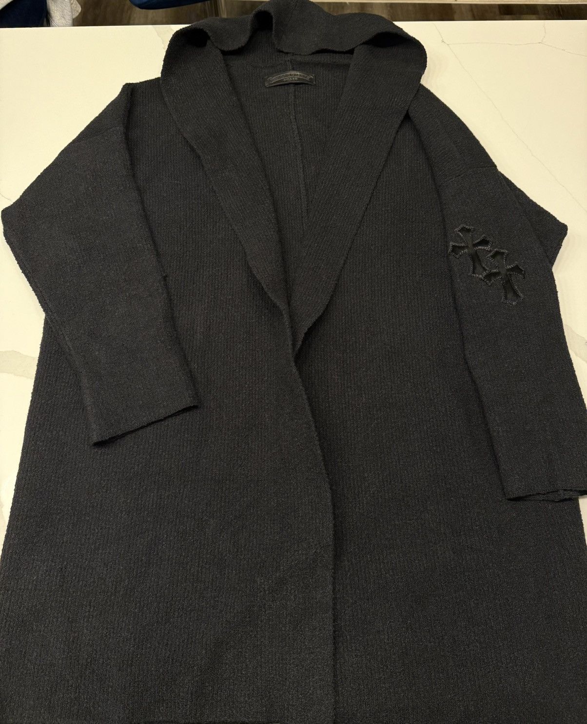 Chrome Hearts 🔥Chrome Hearts Black Cardigan with Cross Patches🔥 Size US M / EU 48-50 / 2 - 3 Thumbnail