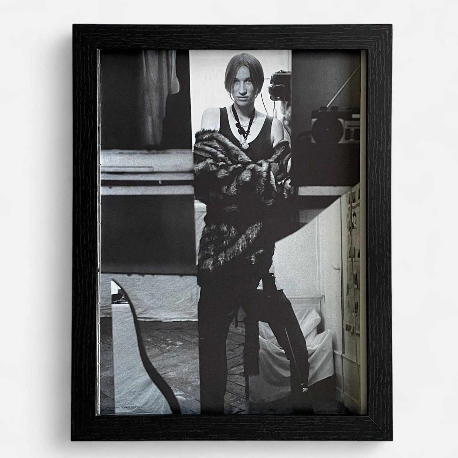Maison Margiela × Vintage Maison Margiela Archive Fashion runway photo framed 9x12 Size ONE SIZE - 1 Thumbnail