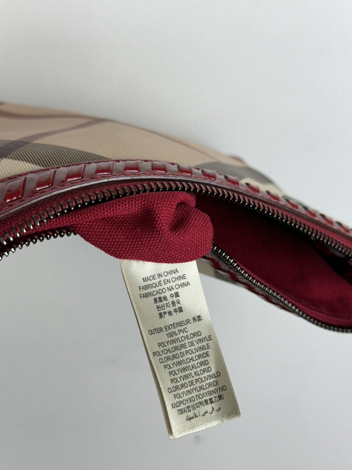 Burberry Beautiful leather bag Burberry Nova Check original item Size ONE SIZE - 8 Thumbnail