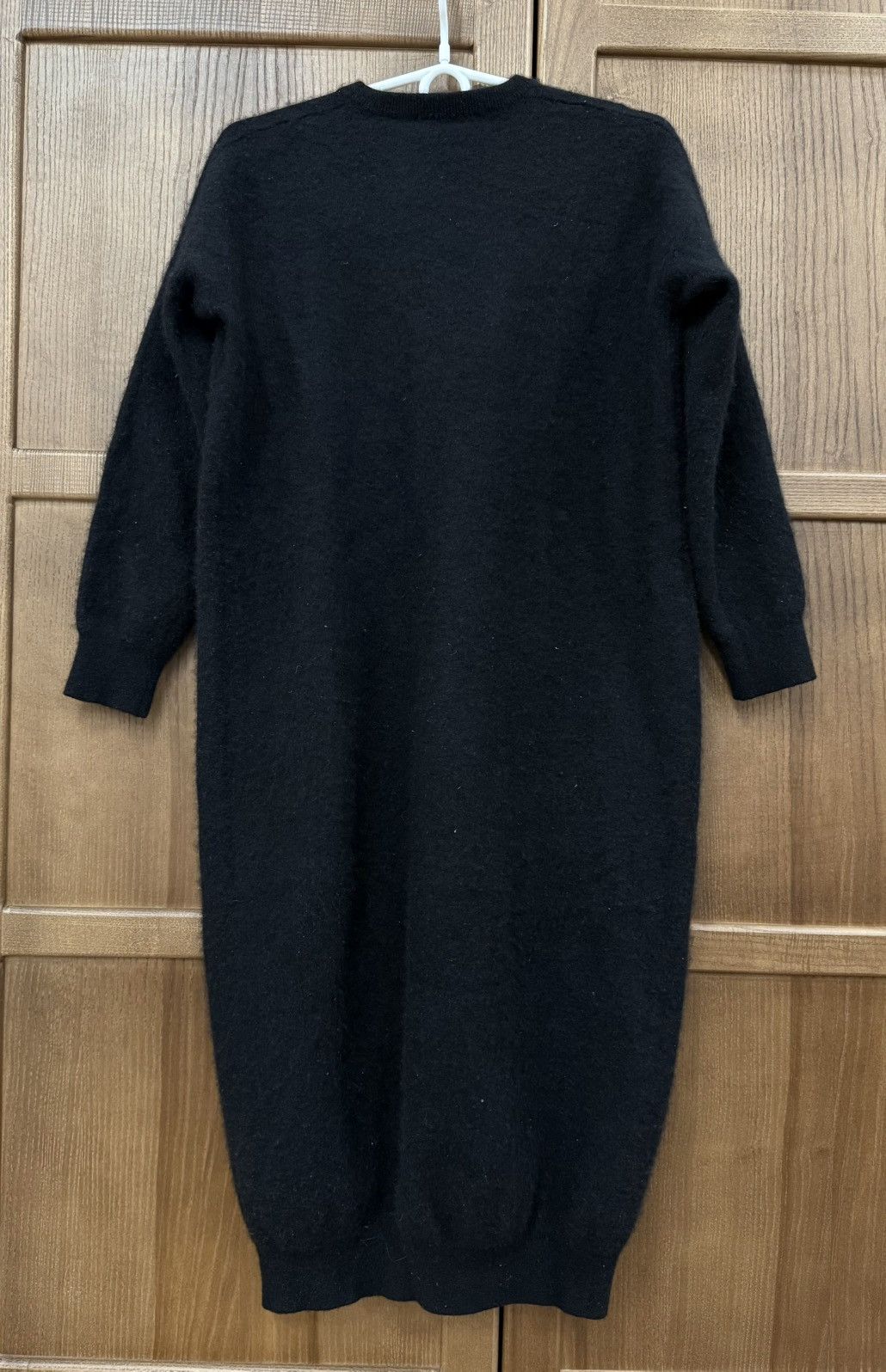 Vintage Frenckenberger F/W 2018 Pure Cashmere Black Knit Dress Size S / US 4 / IT 40 - 8 Thumbnail