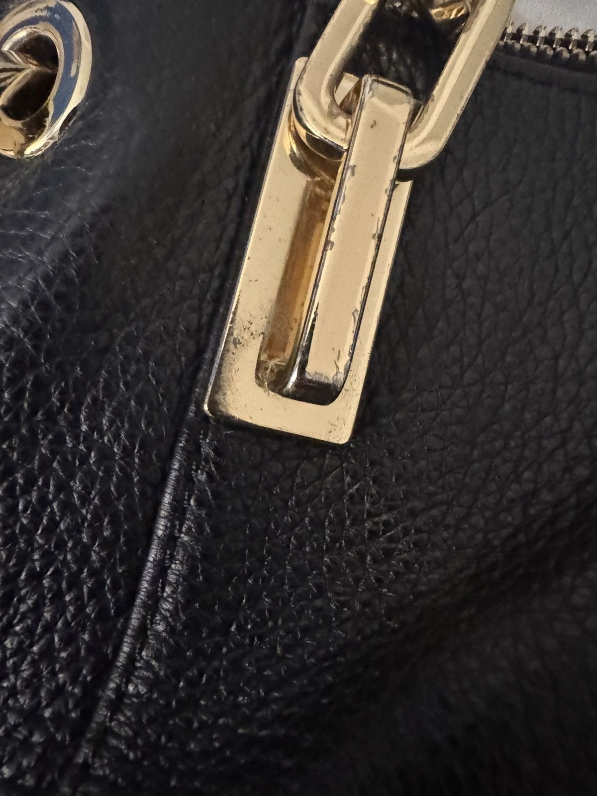 Michael Kors Micheal Kors Brooke Pebbled Black - Used Size ONE SIZE - 8 Thumbnail