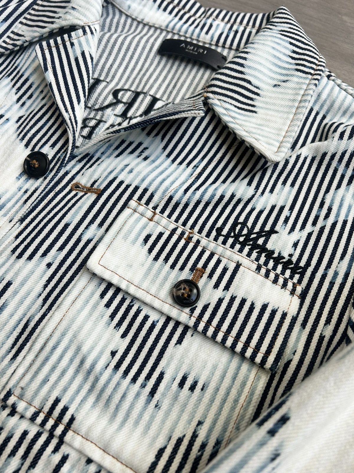 Amiri FW 24 Striped Jacket Size US M / EU 48-50 / 2 - 4 Thumbnail