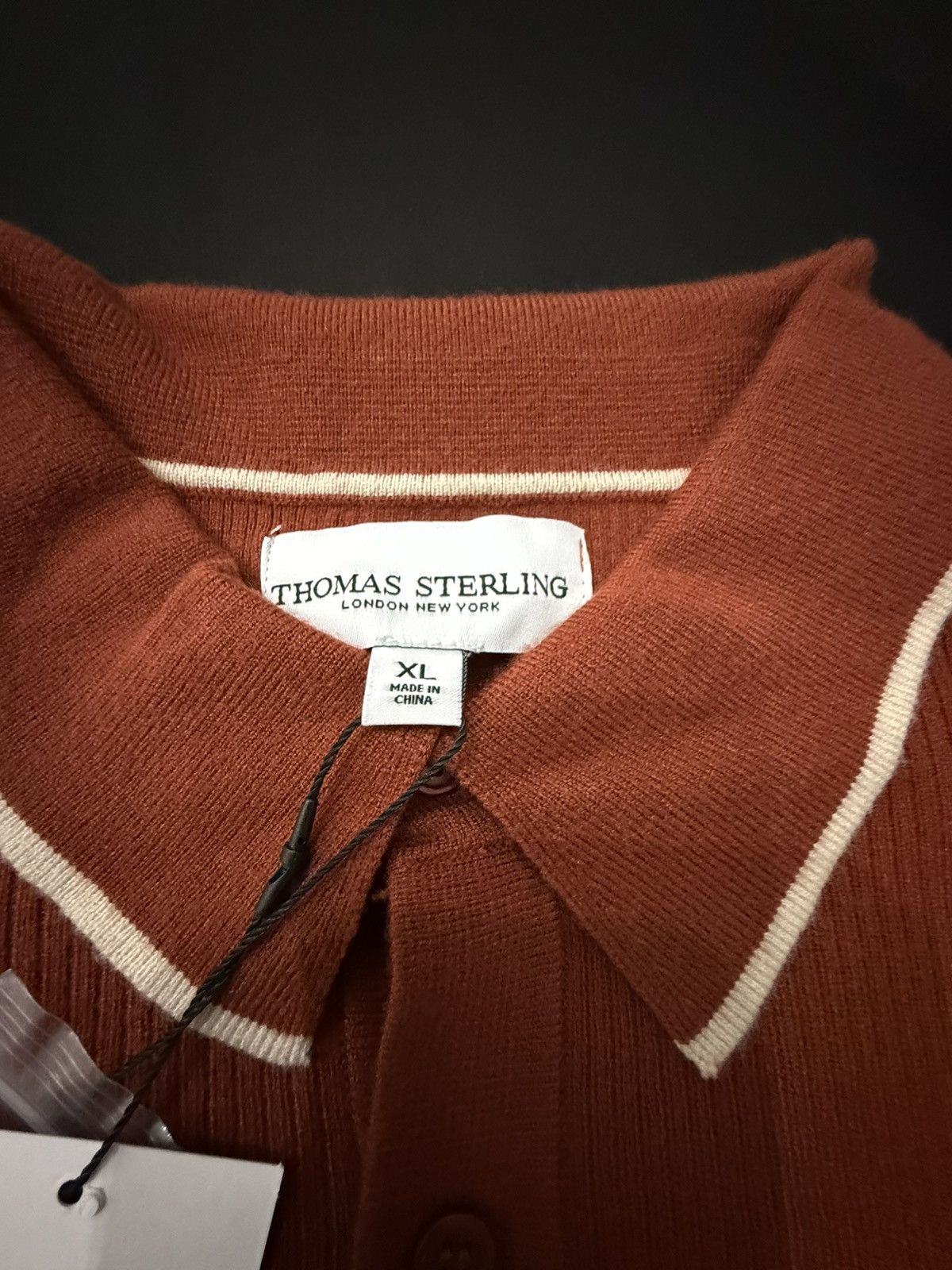 Other Brand new Thomas Sterling orange polo size XL Size US XL / EU 56 / 4 - 3 Thumbnail
