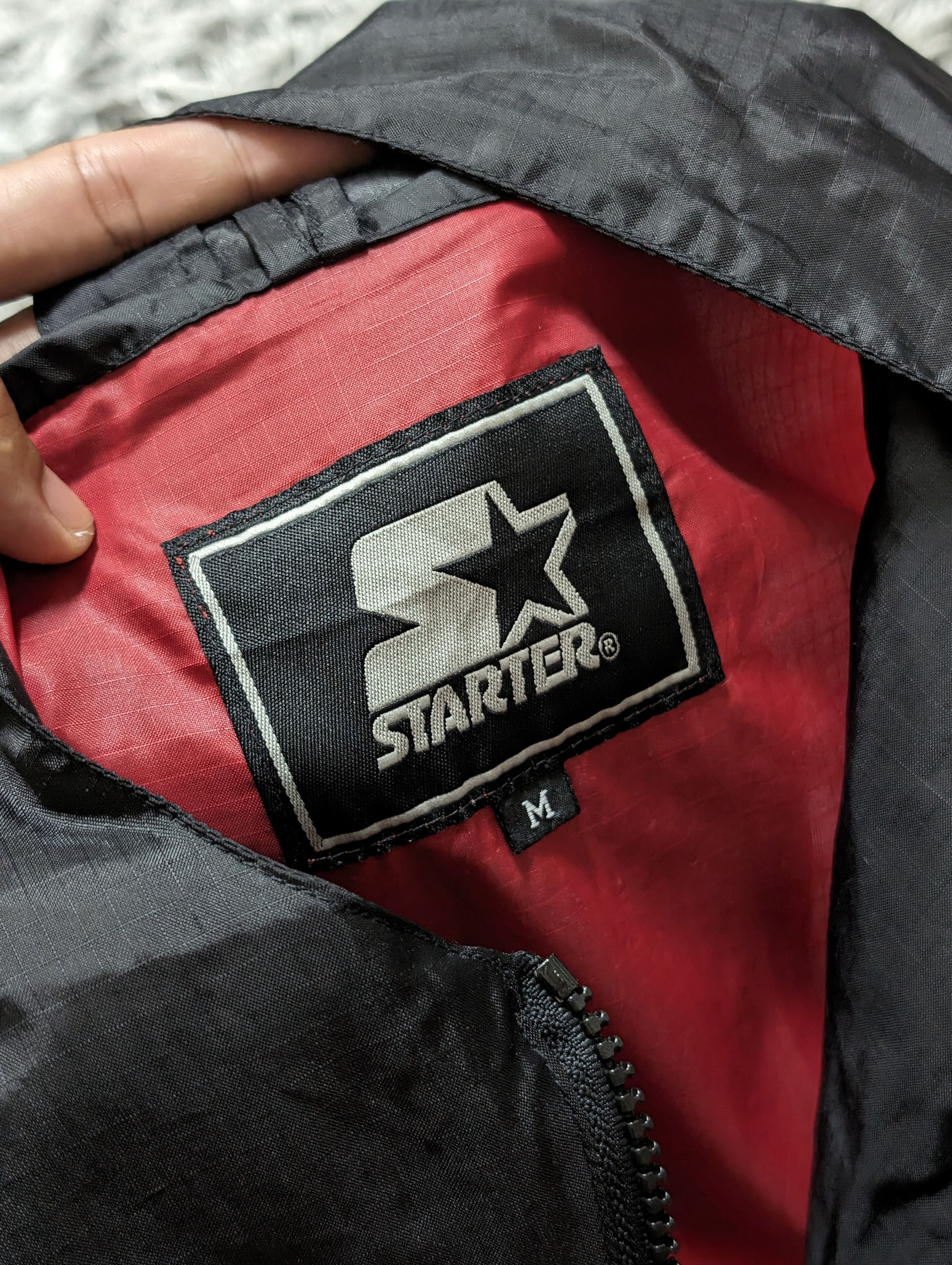 Starter Vintage 90s Starter Windbreaker Jacket Oversized Outerwear Size US M / EU 48-50 / 2 - 13 Thumbnail