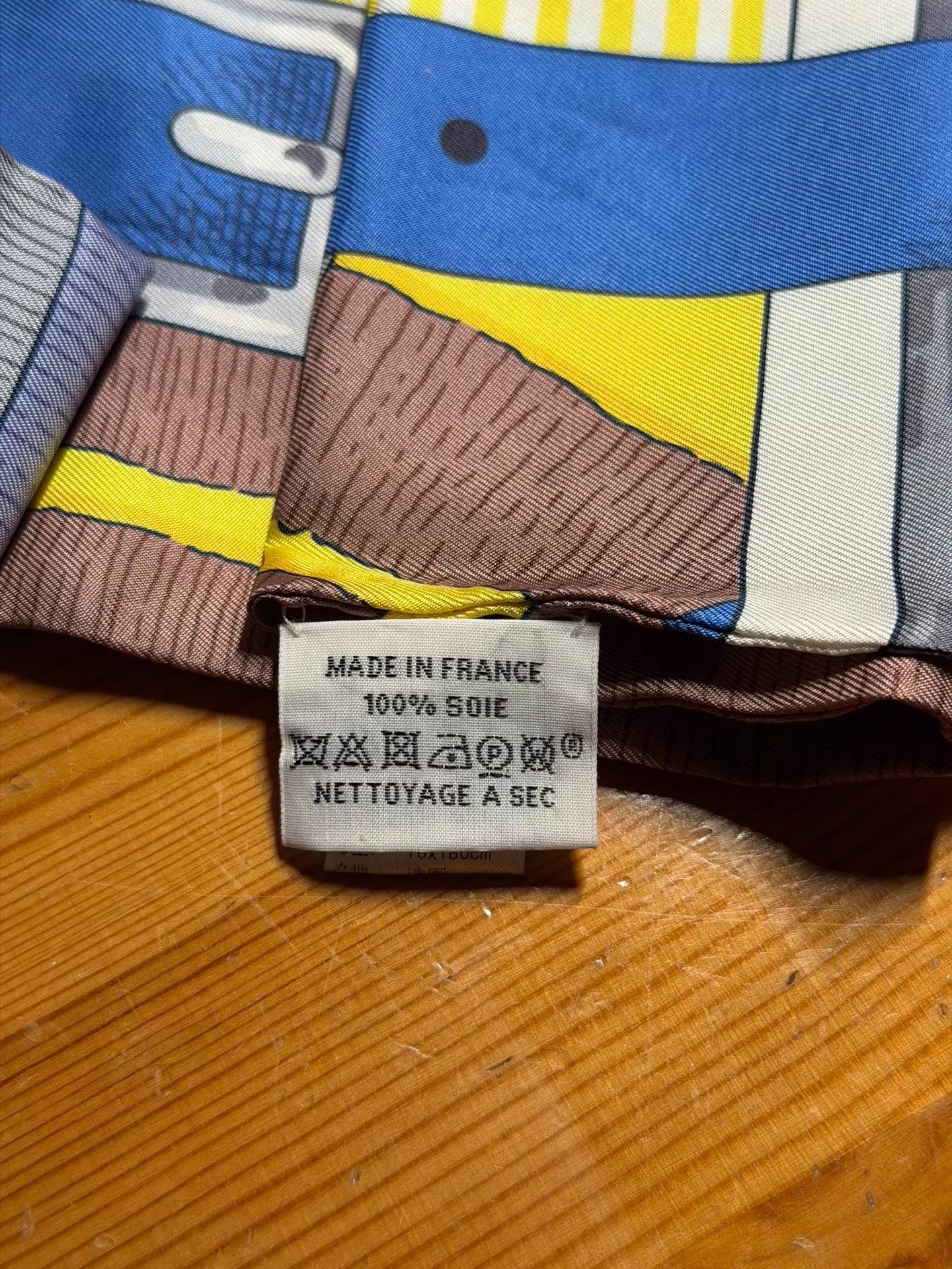 Hermes Hermes Twilly Maxi Slim 100% Silk Strap/Scarf Size ONE SIZE - 2 Thumbnail