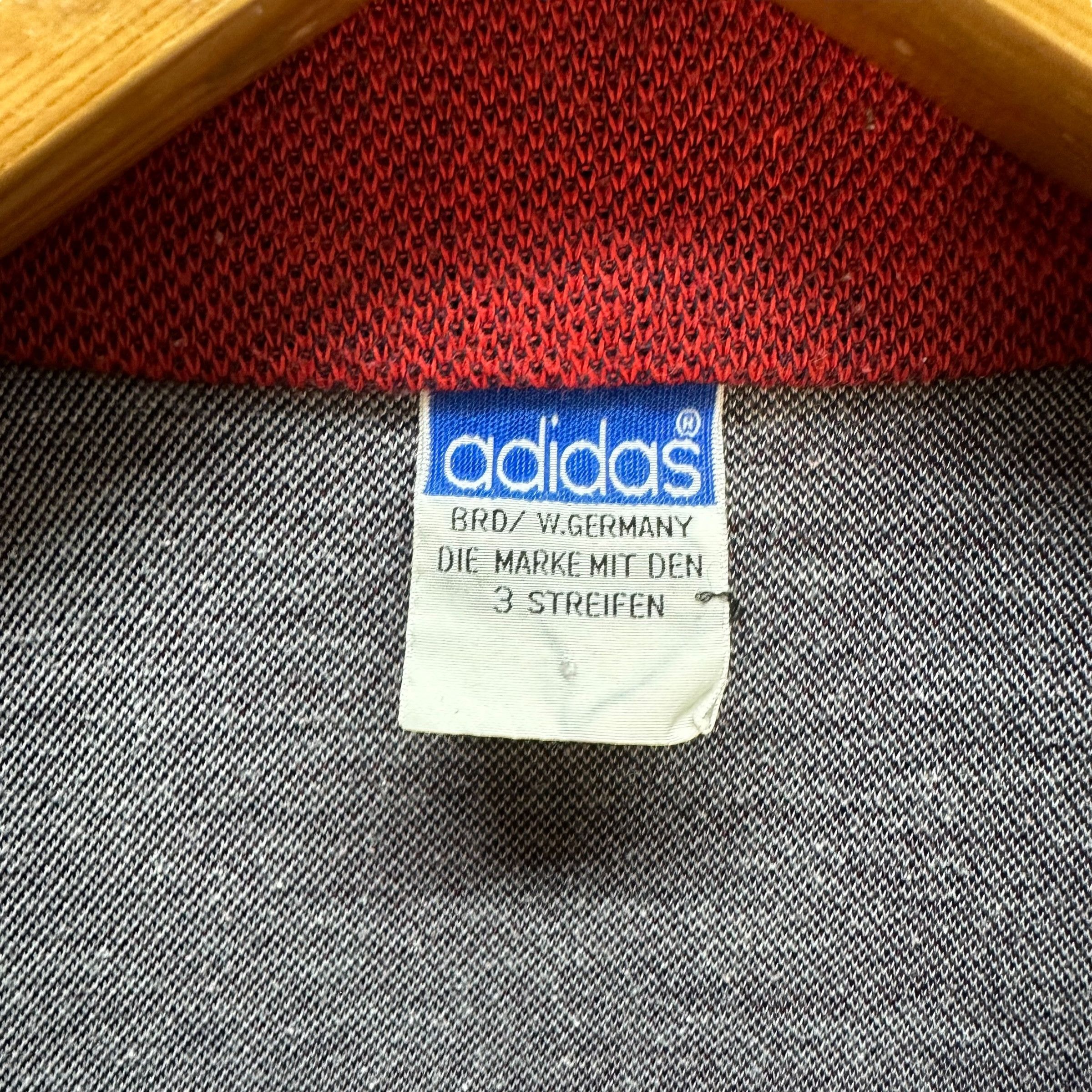 Adidas Vintage Adidas Trefoil Small Logo Track Jacket #A1-0027 Size US M / EU 48-50 / 2 - 7 Thumbnail