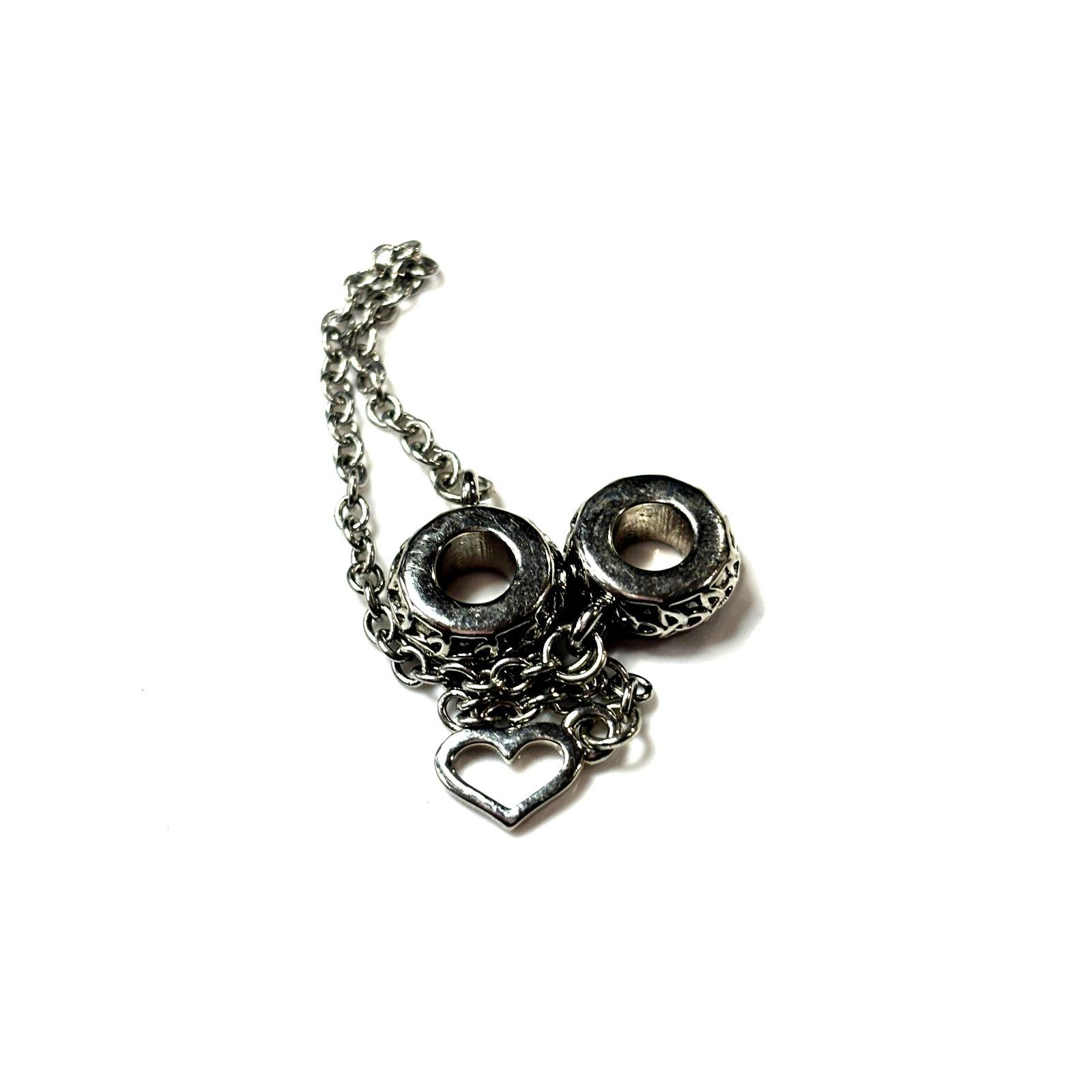 Other EUROPEAN BEADS Women's Silver Tone 4" Safety Charm Size ONE SIZE - 7 Thumbnail