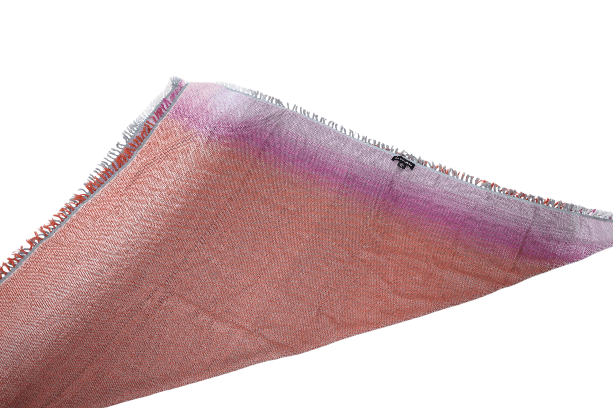 Etro douce-gloire cashmere wool fringed shawl 120x120cm Size ONE SIZE - 9 Thumbnail