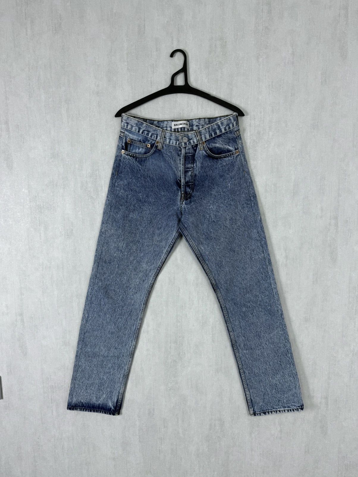 Balenciaga Balenciaga FW17 Mens Denim Jeans Pants Made In Japan Size 27 Size US 27 - 1 Thumbnail