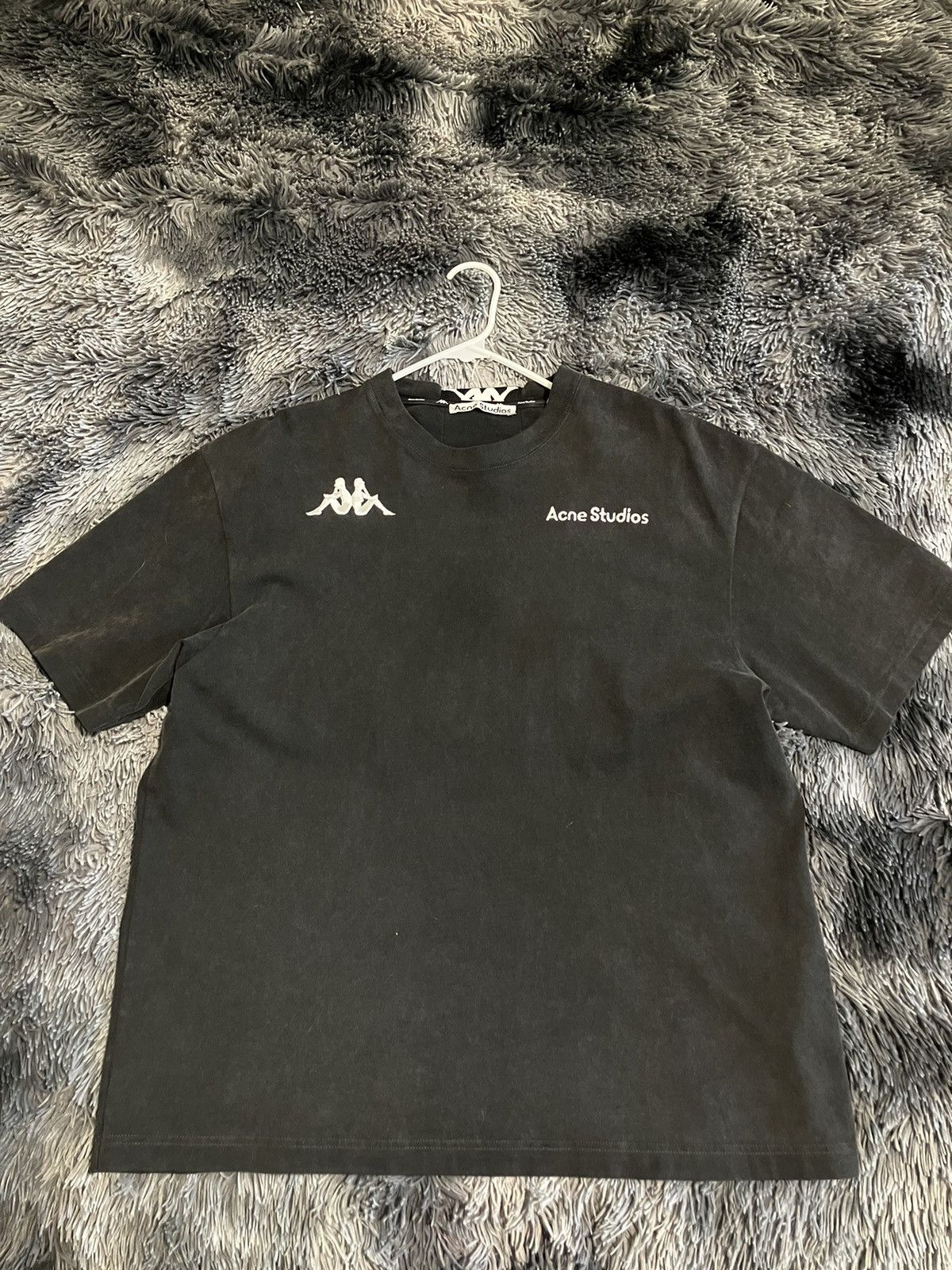 Acne Studios Acne Studios X Kappa Logo T-Shirt Black Size US M / EU 48-50 / 2 - 1 Thumbnail