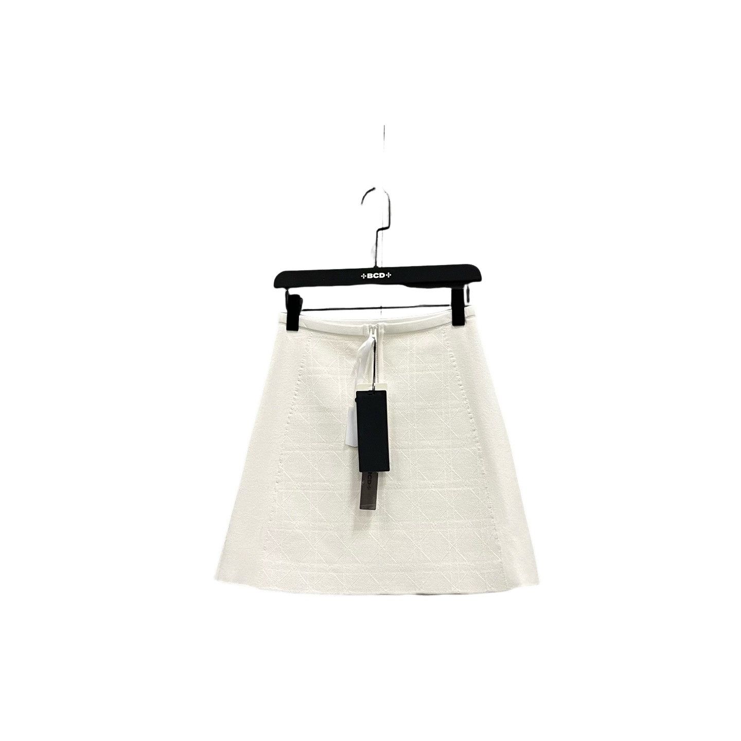 Dior Dior Geometric Knit Mini Skirt Size 34 Size 25" / US 0 / IT 36 - 1 Thumbnail