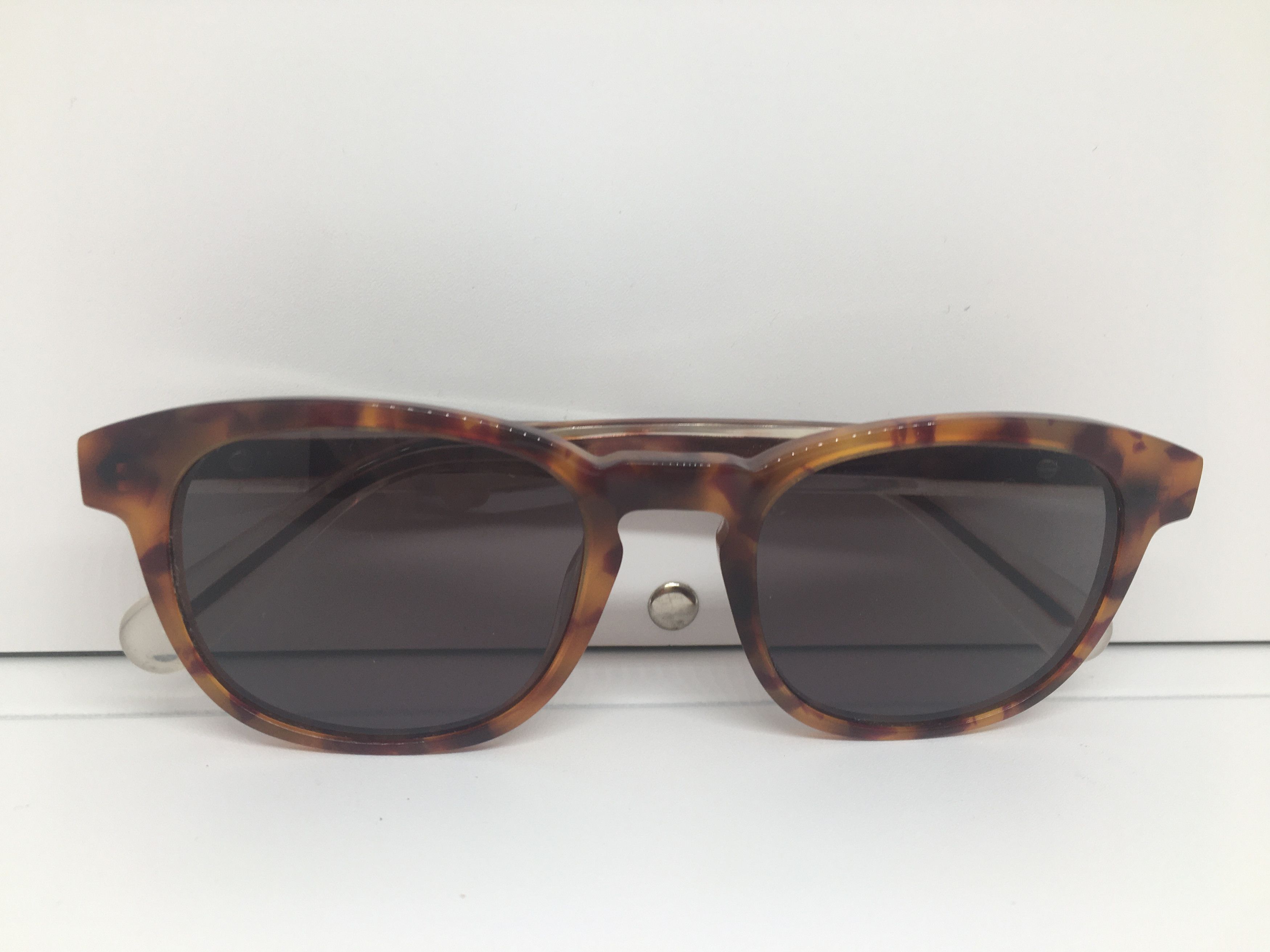 Vintage Vintage Handmade Tortoise Sunglasses Frame Size ONE SIZE - 8 Thumbnail