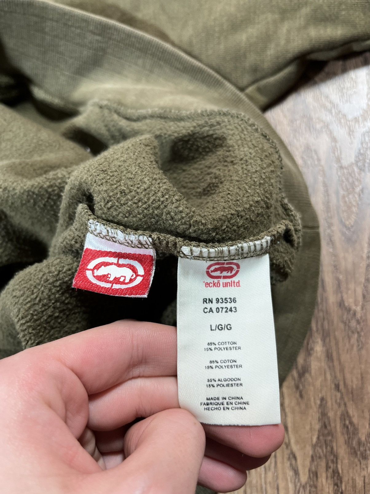 Ecko Unltd. Vintage Rare Ecko UNLTD Hoodie Limited Master Piece Collec.. Size US L / EU 52-54 / 3 - 12 Thumbnail
