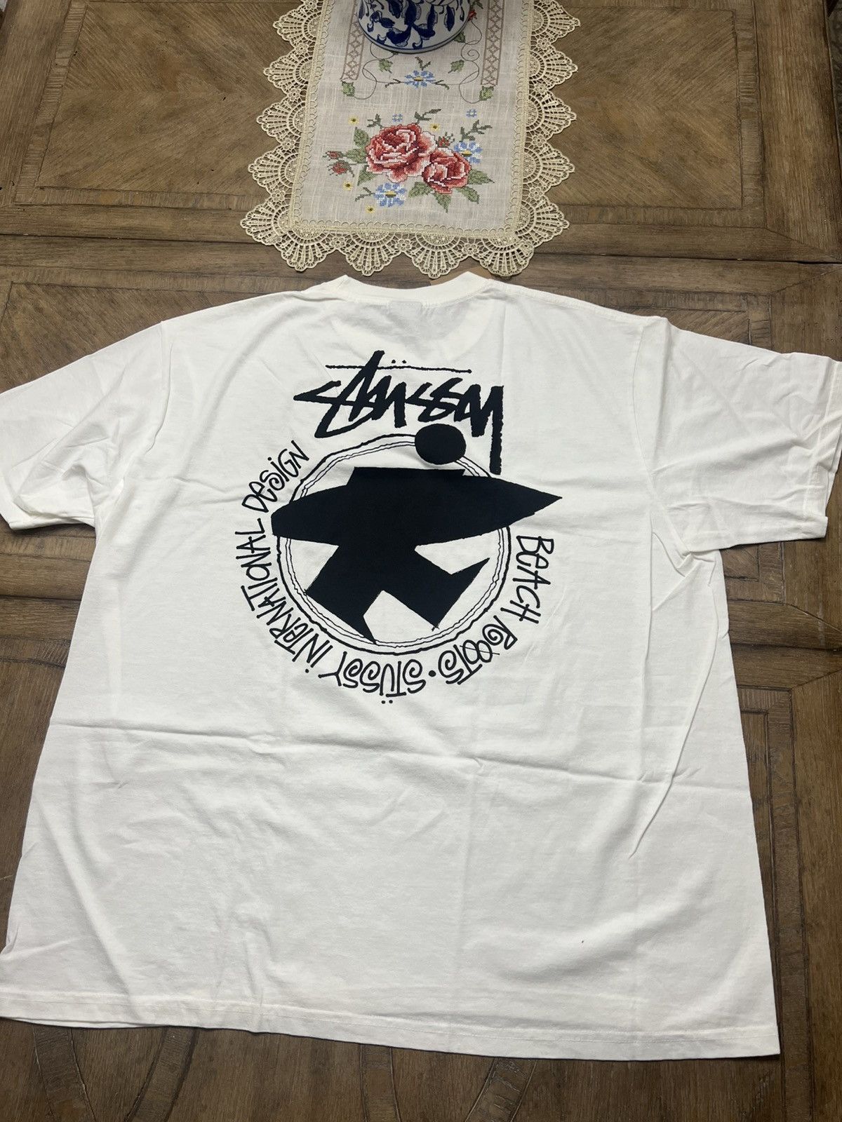 Streetwear × Stussy Stussy Beach Roots Pig Dyed tee | Grailed
