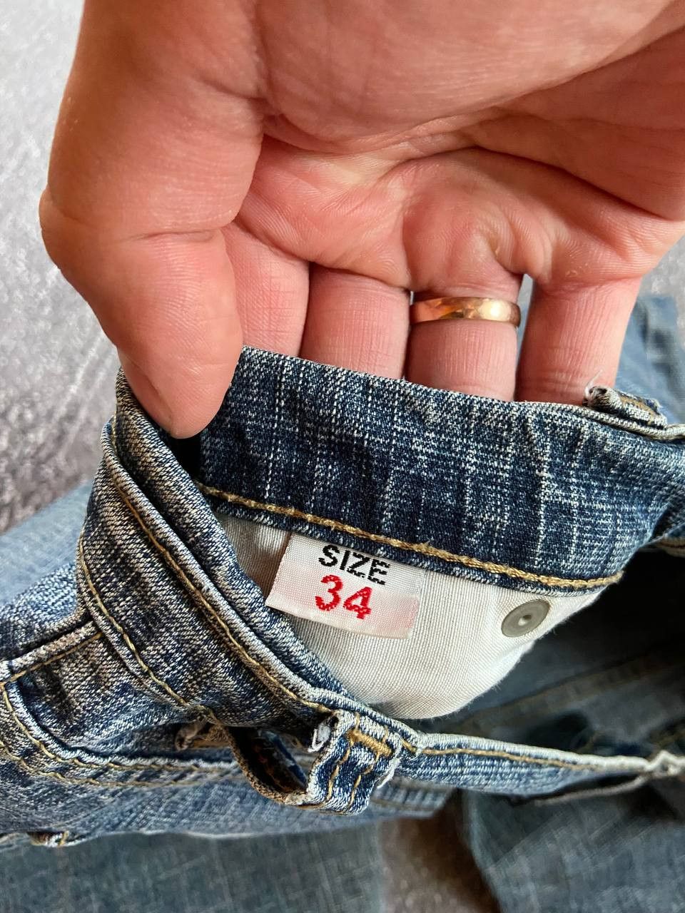 Armani Vintage Armani Jeans y2k distressed denim pants Size US 32 / EU 48 - 6 Thumbnail