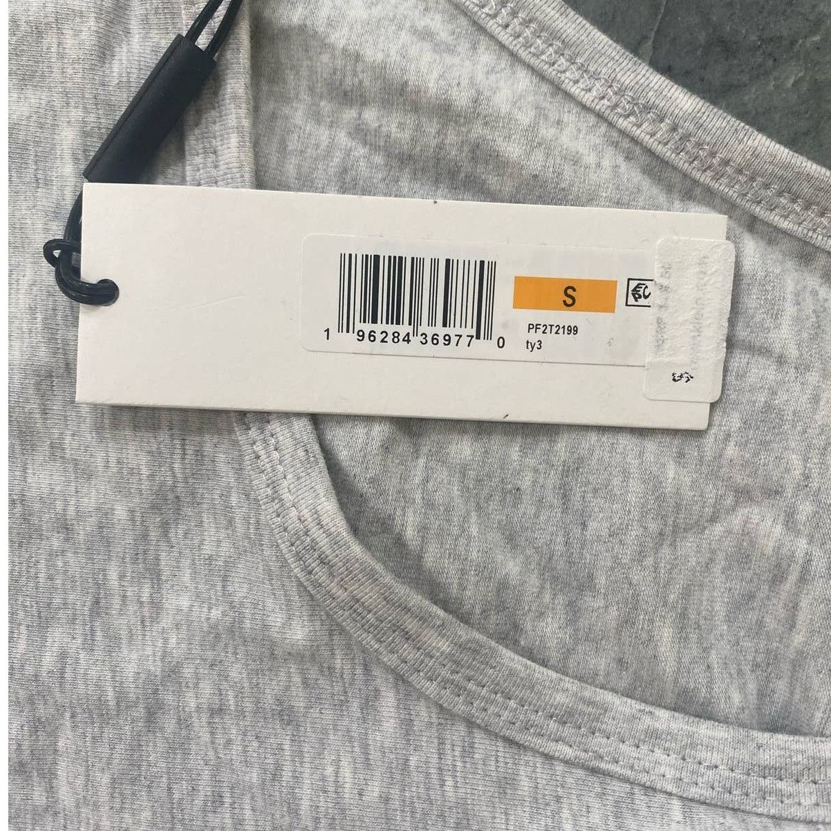 Calvin Klein CALVIN KLEIN PERFORMANCE Racerback Crop Top Grey Small Size M / US 6-8 / IT 42-44 - 6 Thumbnail