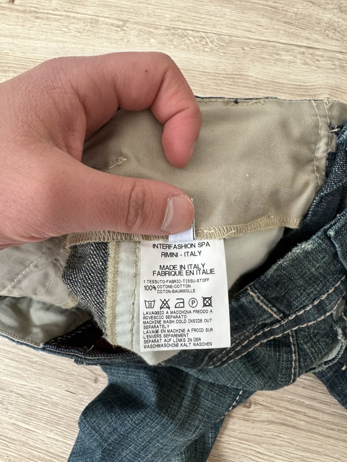 Marithe + Francois Girbaud Vintage Y2K Marithe Francois Girbaud Denim Breeches Capri Size 28" / US 6 / IT 42 - 9 Thumbnail