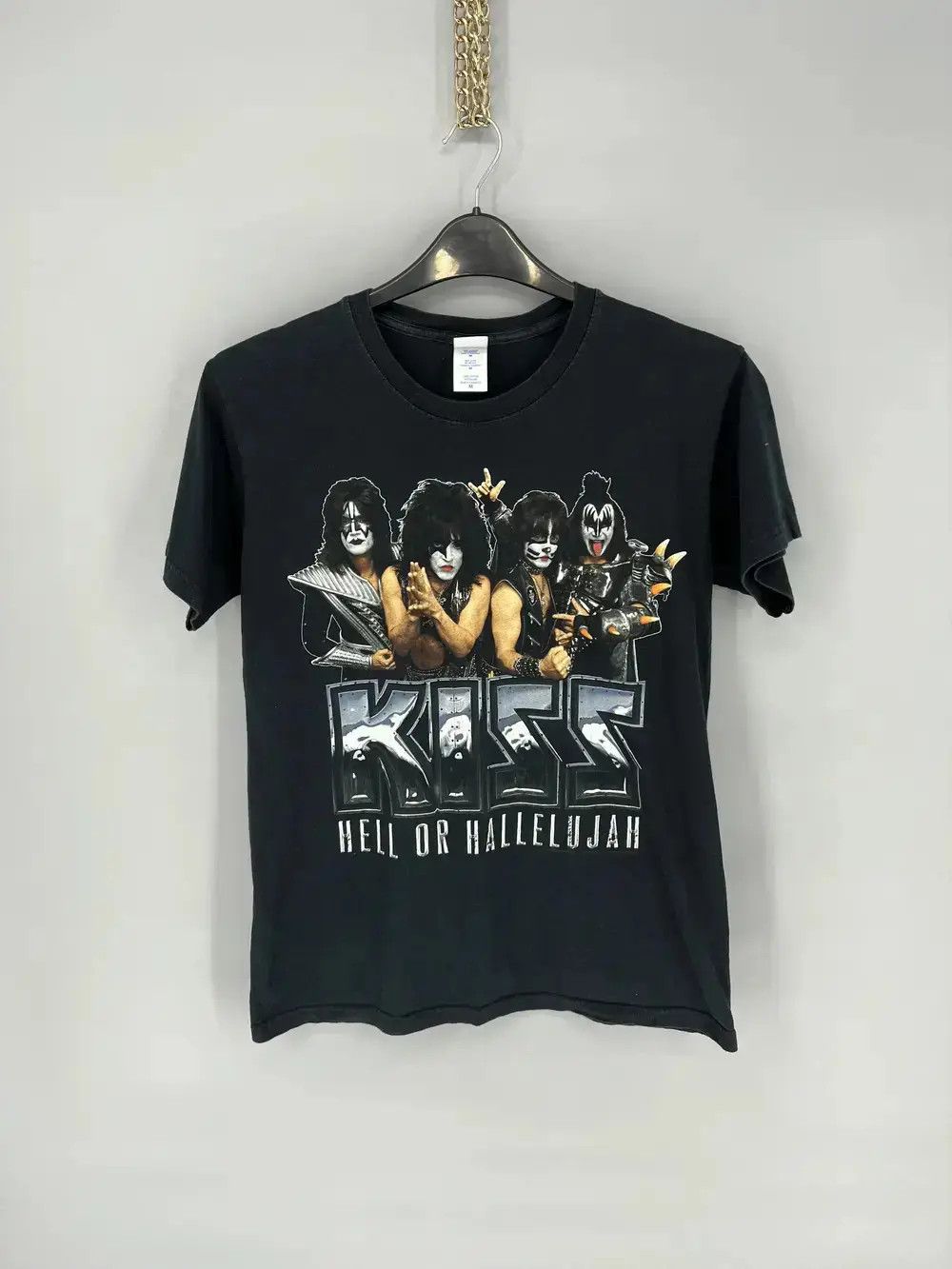 Band Tees Vintage Y2K Kiss Skulls Dead Face Band Rock Streetwear Size US M / EU 48-50 / 2 - 1 Thumbnail