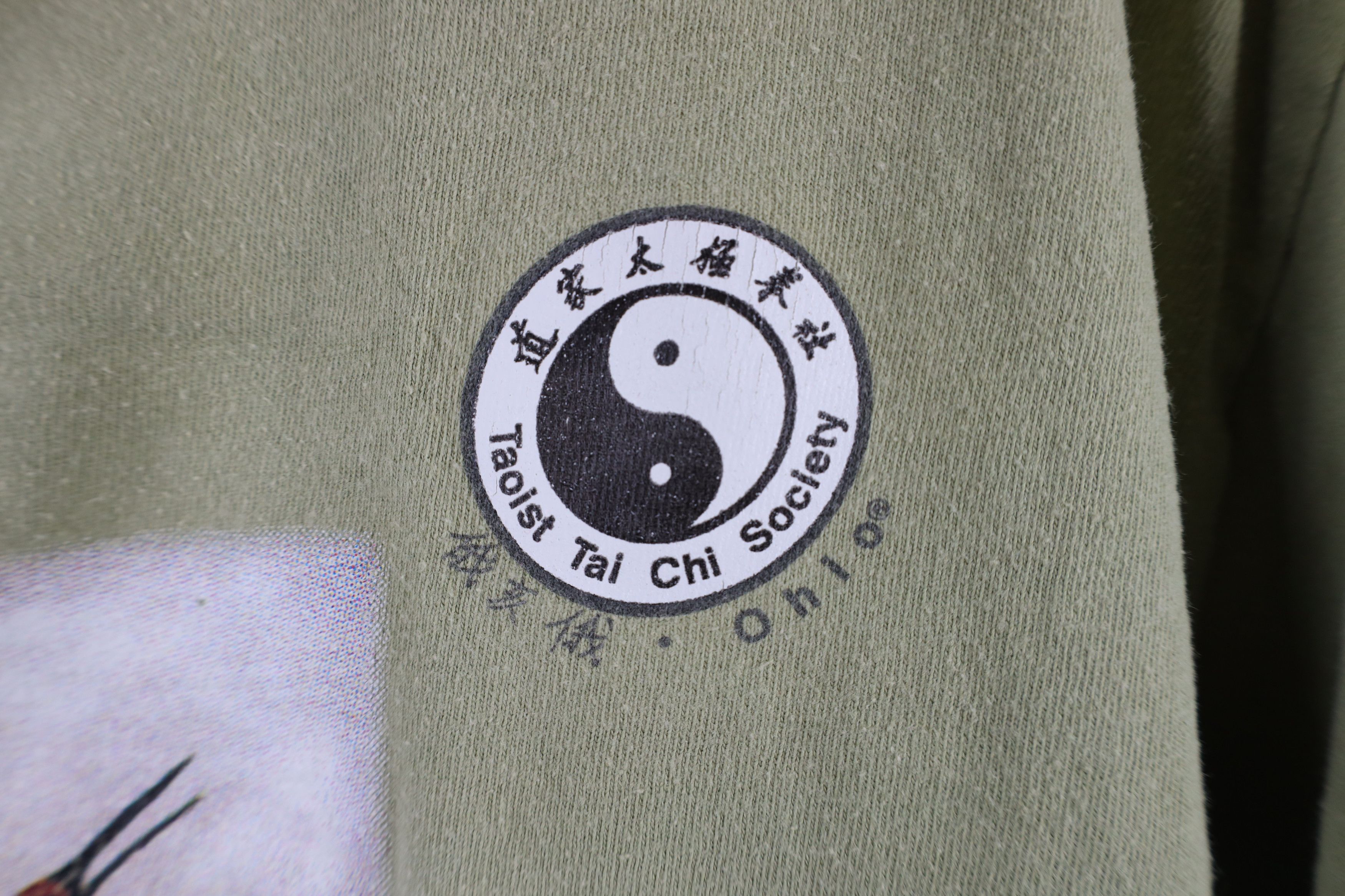 Vintage Vintage Streetwear Tai Chi Society Short Sleeve T-Shirt Size US M / EU 48-50 / 2 - 5 Thumbnail