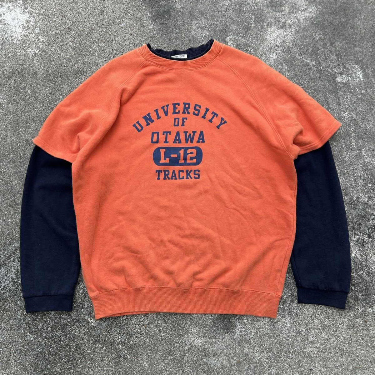 Vintage Vintage University Of Otawa Sweatshirt Size US S / EU 44-46 / 1 - 1 Thumbnail