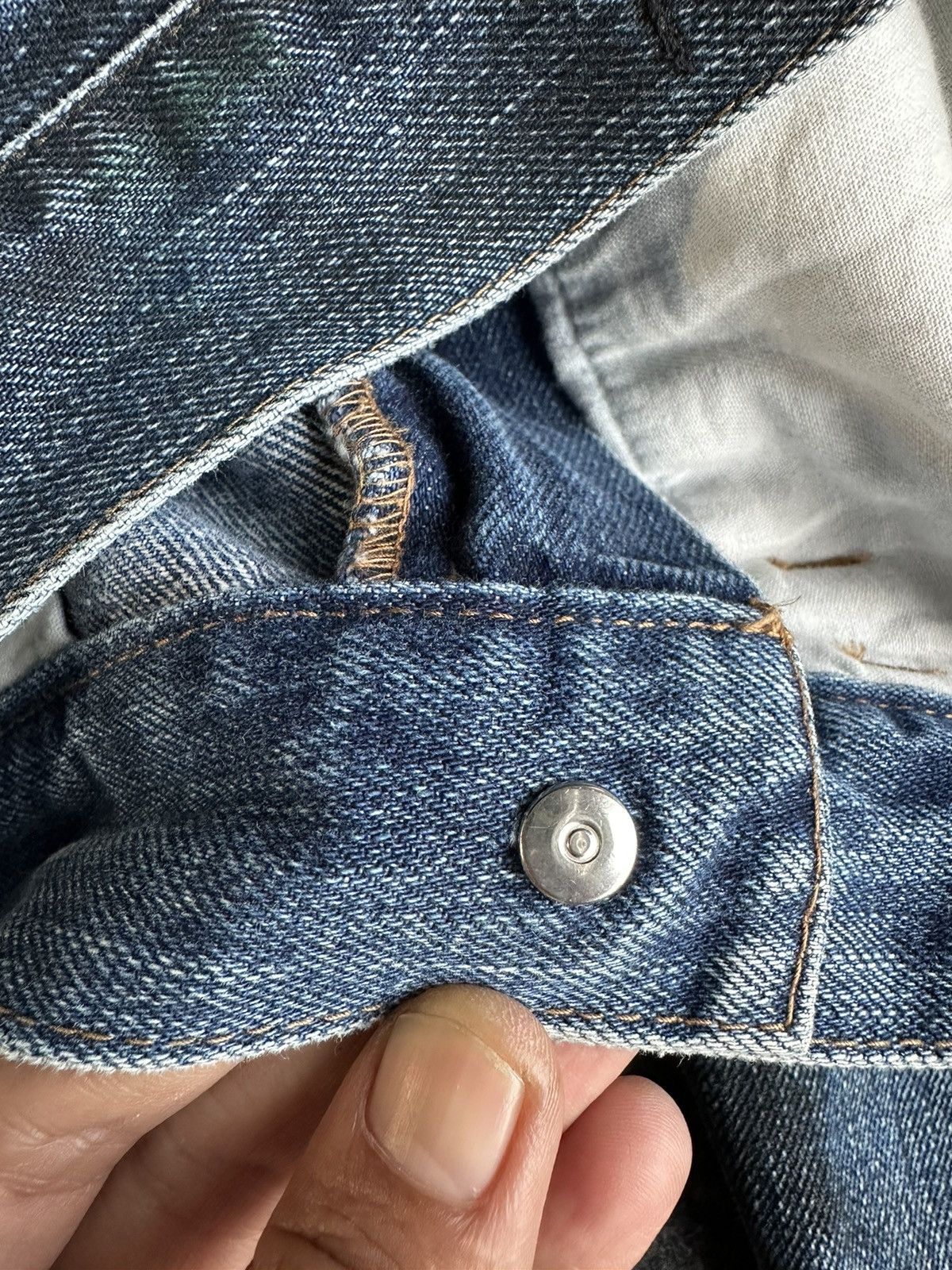 Issey Miyake 90s Cabane De Zucca Issey Miyake Vintage Denim W32 D486 Size US 32 / EU 48 - 15 Thumbnail
