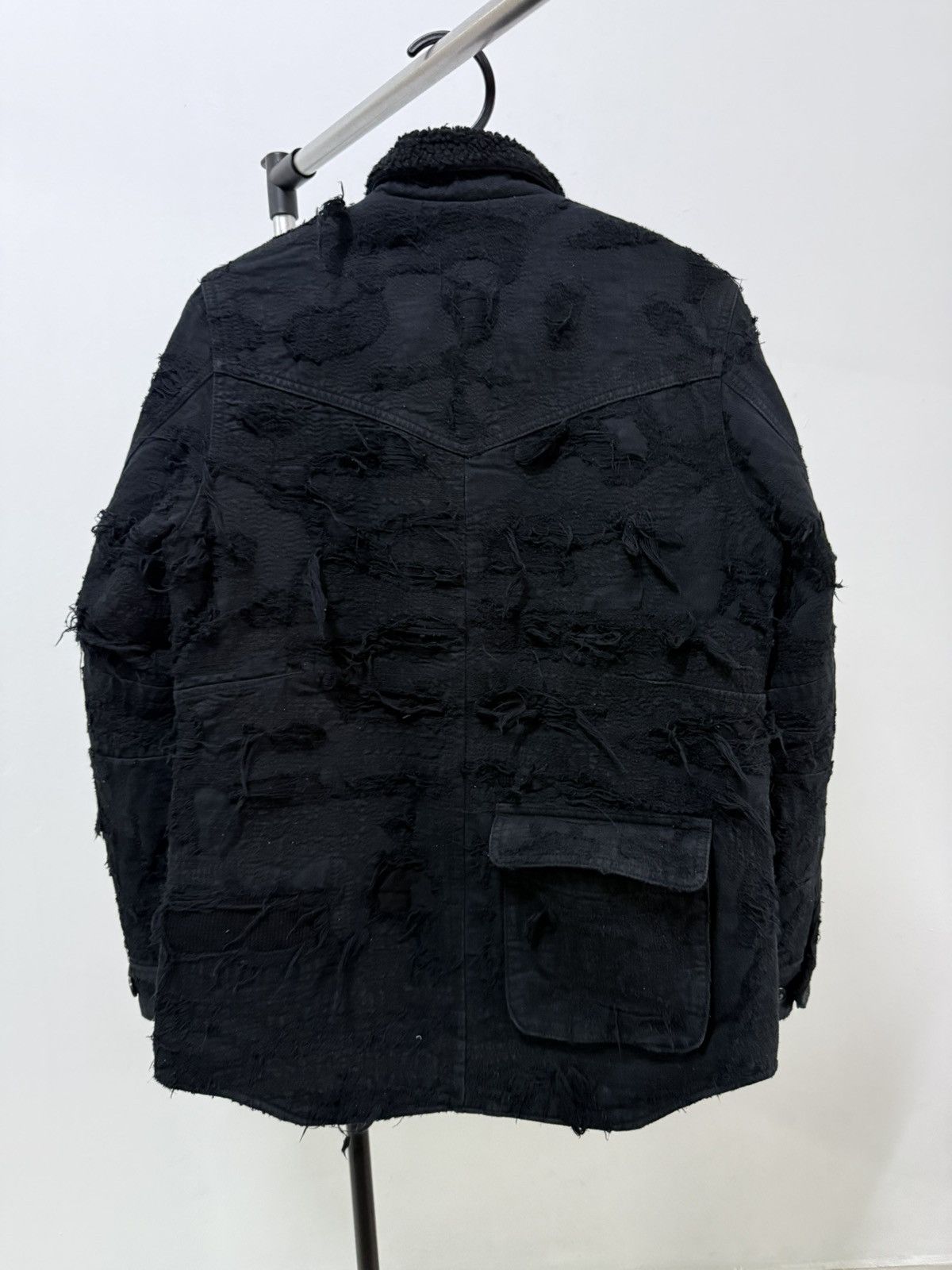 Undercover AW09 "Earmuff Maniac" Destroyed Patchwork Jacket. Size US M / EU 48-50 / 2 - 7 Thumbnail