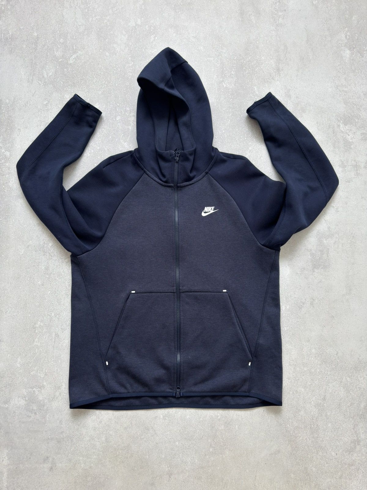 Nike Nike Tech Fleece Full Zip Hoodie Drill Y2K Size US L / EU 52-54 / 3 - 9 Thumbnail