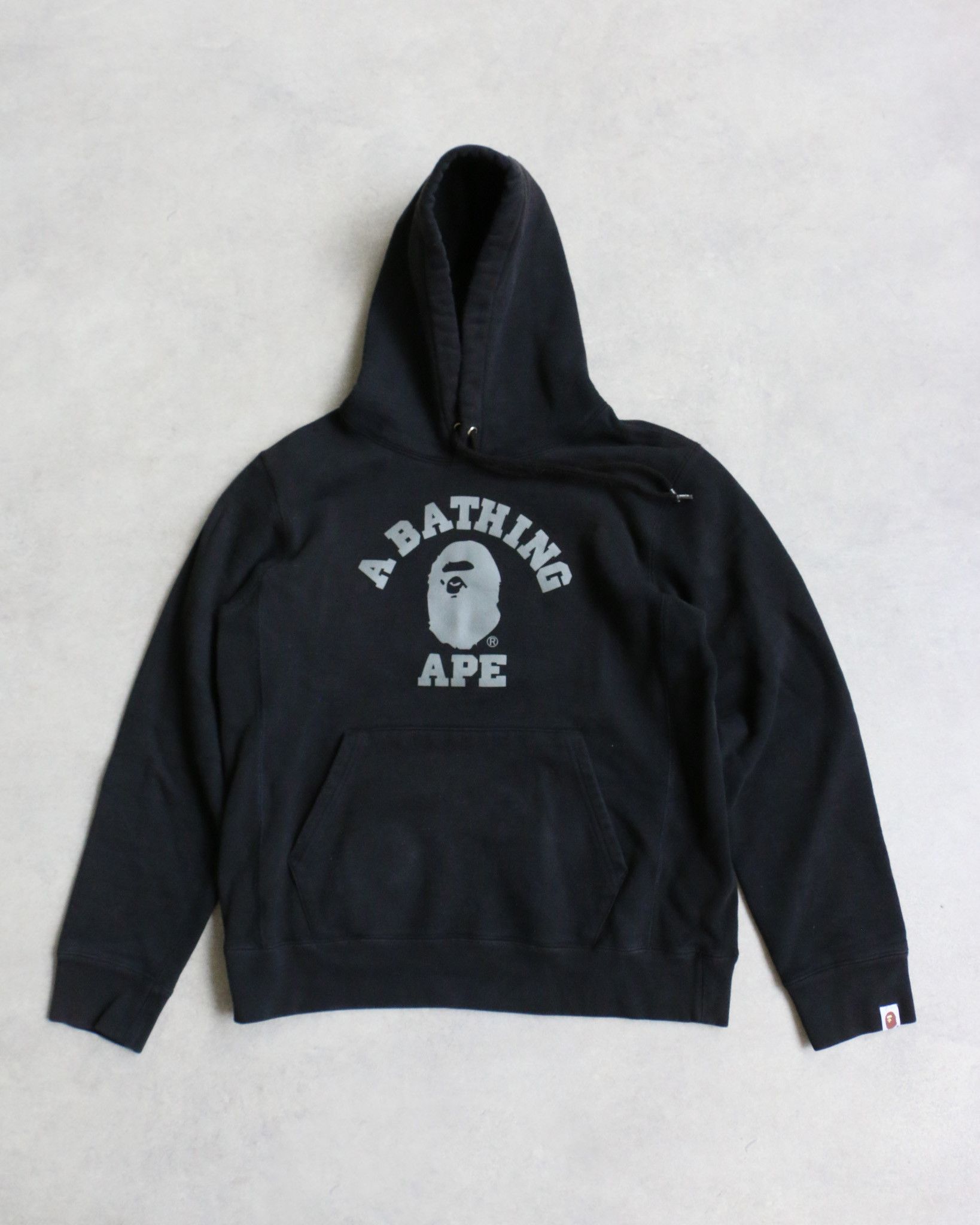 Bape BAPE Collegiate Logo Hoodie Black Size US L / EU 52-54 / 3 - 1 Thumbnail