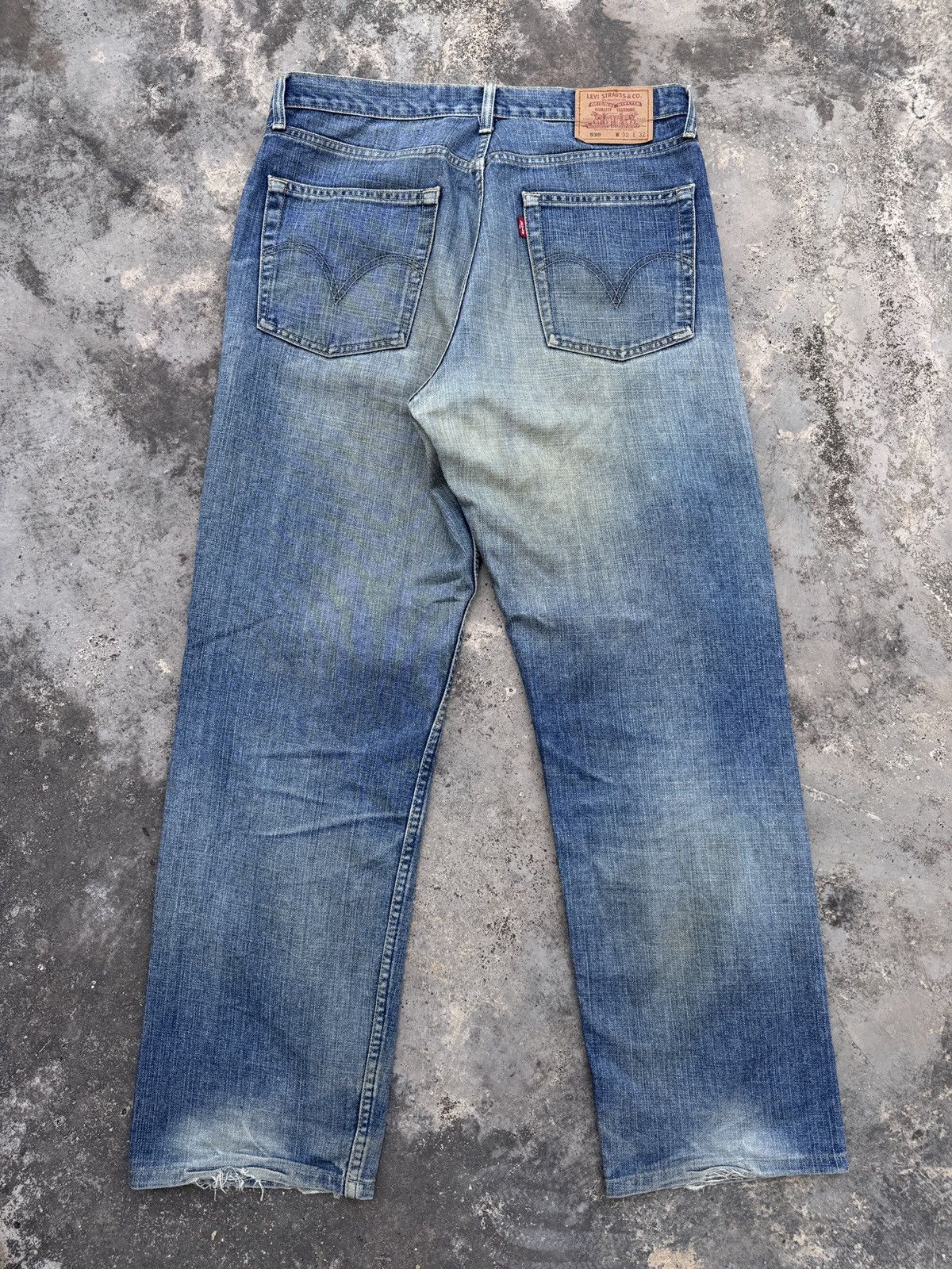 Levi's Vintage Levi's 539 Distressed Jeans Size US 36 / EU 52 - 5 Thumbnail