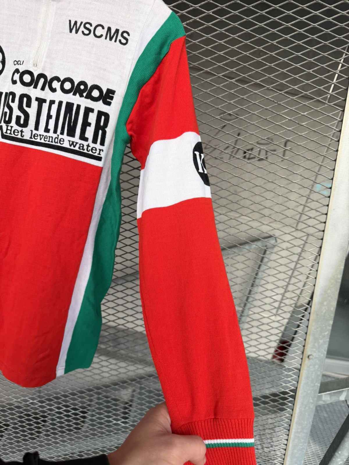 Vintage Vintage Concorde Cicli Tonissteiner Wool Cycle Jersey Size US M / EU 48-50 / 2 - 7 Thumbnail
