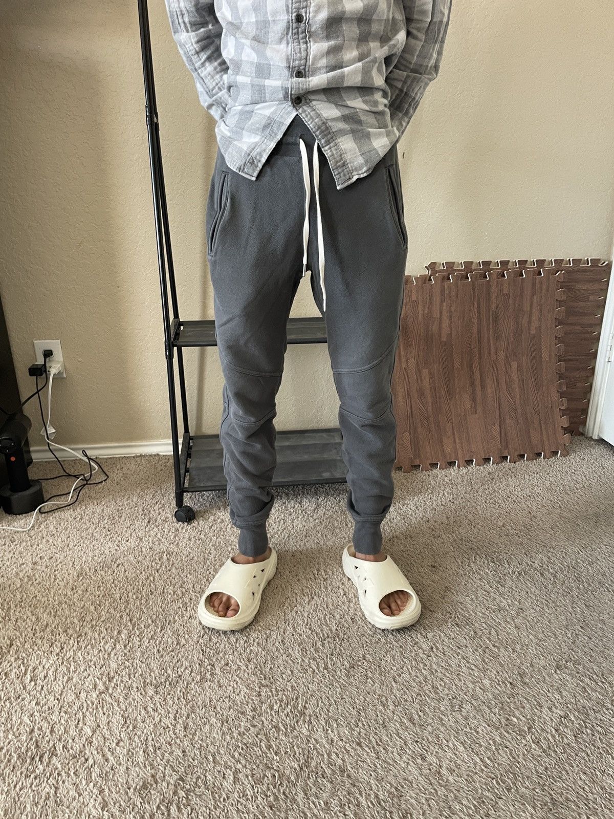 John Elliott Drawstring cotton Joggers Size US 28 / EU 44 - 2 Thumbnail