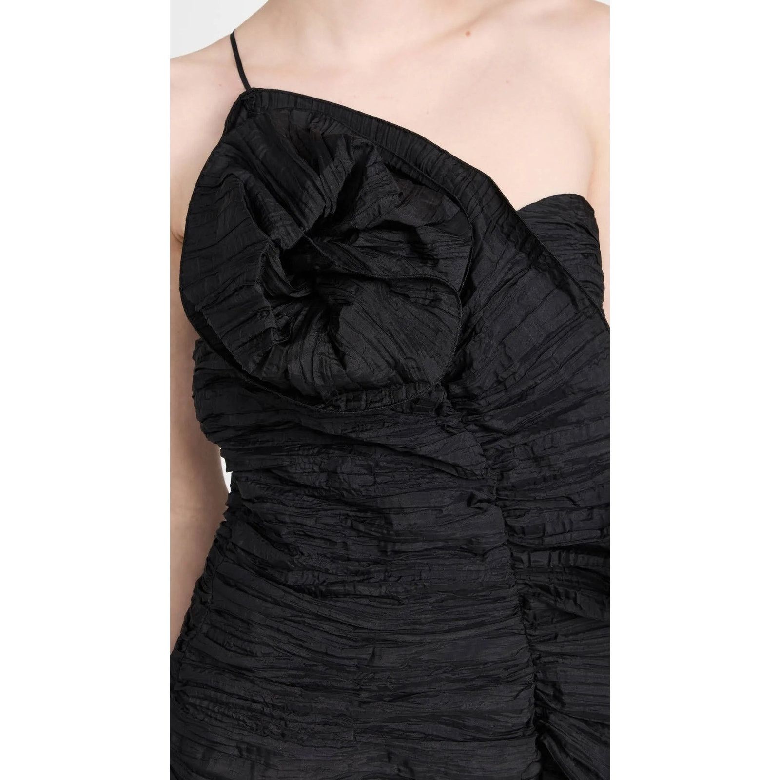 LoveShackFancy LoveShackFancy ​Brenaya Ruffle Mini Dress black size 4 Size S / US 4 / IT 40 - 4 Thumbnail