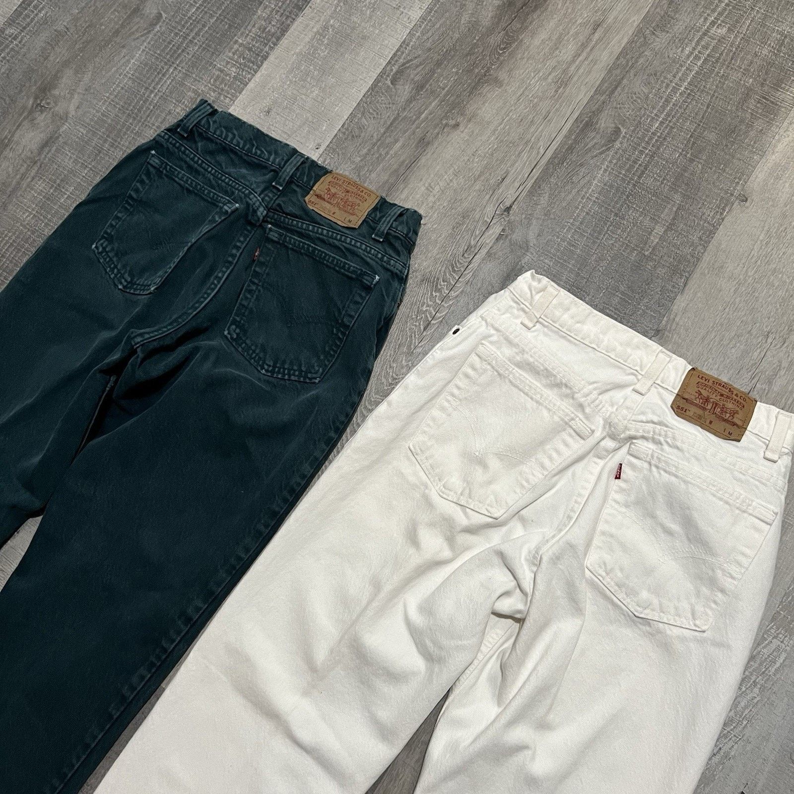 Levi's VTG Levis 551 Womens Denim Jeans Bundle 90 Relaxed Tapered Size 32" / US 10 / IT 46 - 6 Thumbnail
