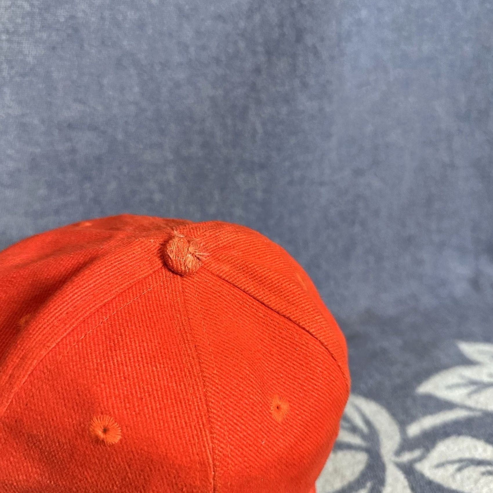 Nike VINTAGE Nike Hat Cap Adult Red Strapback Baseball Logo 90s 2000s OS Mens Men Size ONE SIZE - 4 Thumbnail