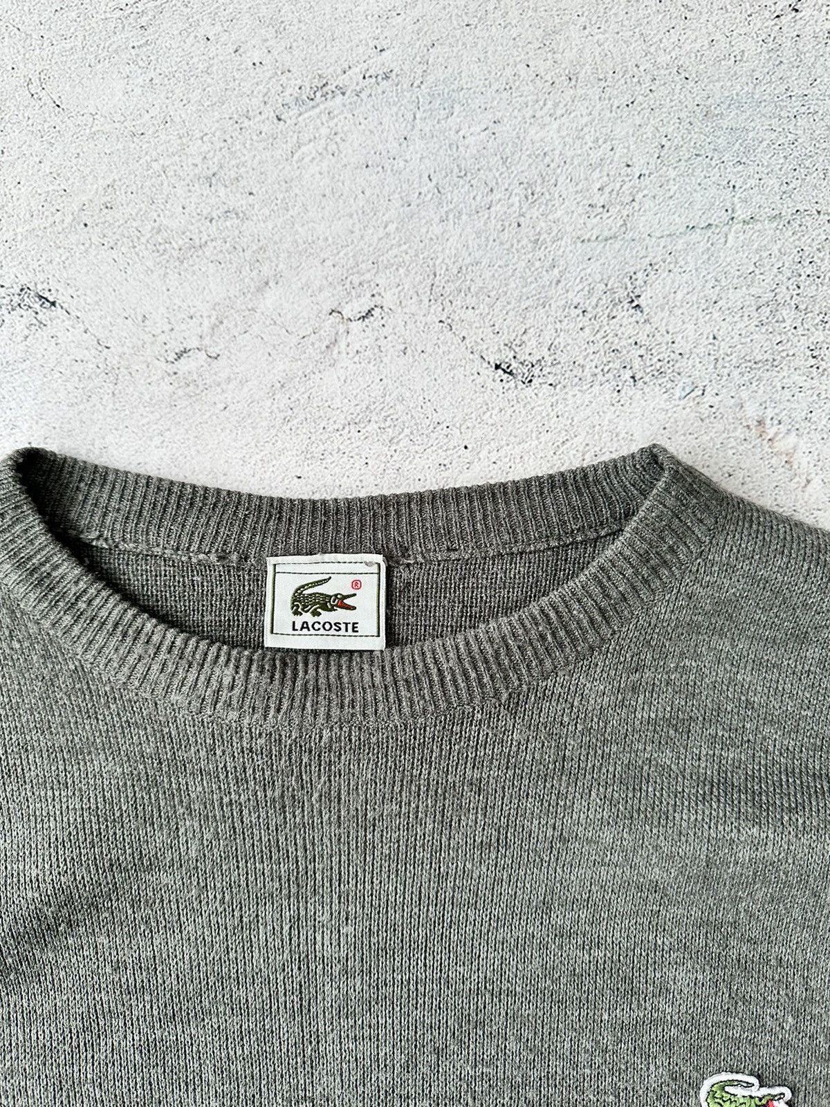 Lacoste × Vintage Vintage Lacoste Sweater Size US L / EU 52-54 / 3 - 6 Thumbnail