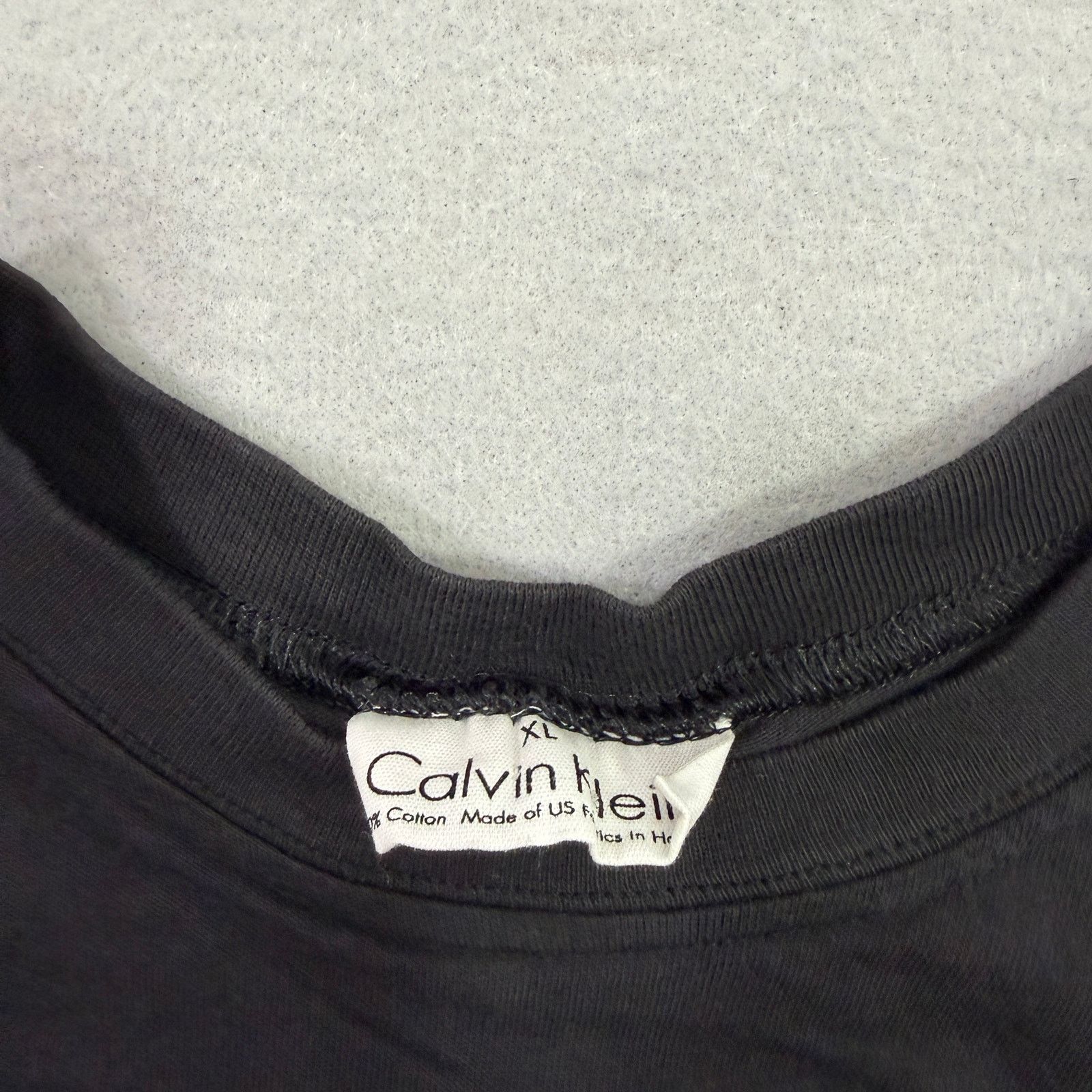 Calvin Klein Vintage Calvin Klein Logo Shirt Extra Large Single Stitch Size US XL / EU 56 / 4 - 5 Thumbnail