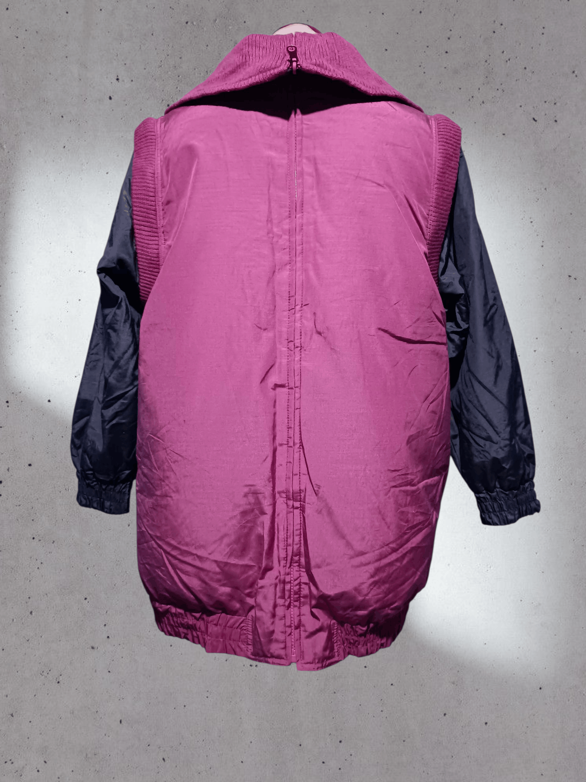 Japanese Brand Two Tone Convertible Puffer Down Jacket Size US L / EU 52-54 / 3 - 10 Thumbnail
