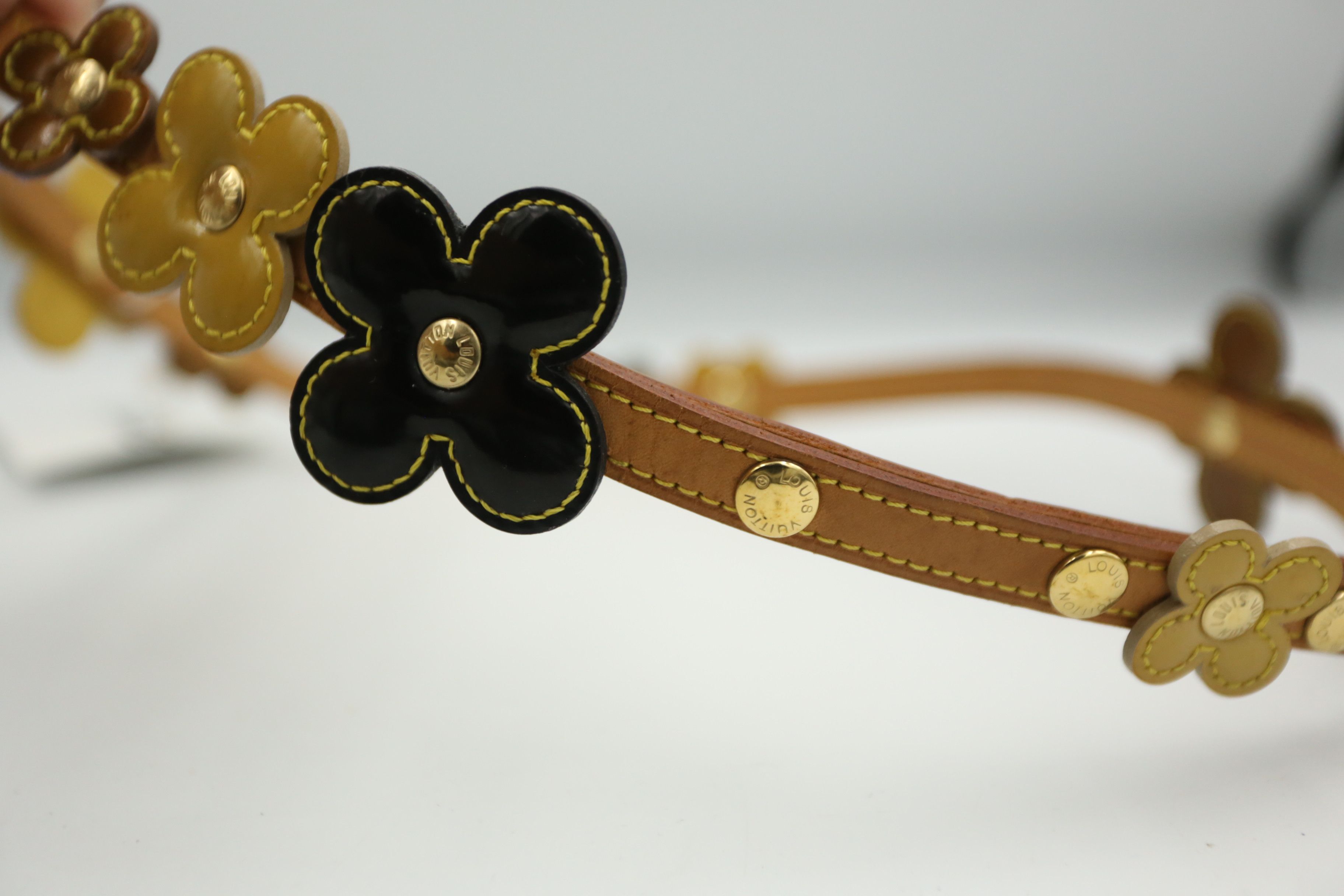 Louis Vuitton Louis Vuitton - Marc Jacobs - 2001 - Fleurs Lexington Belt Size ONE SIZE - 3 Thumbnail
