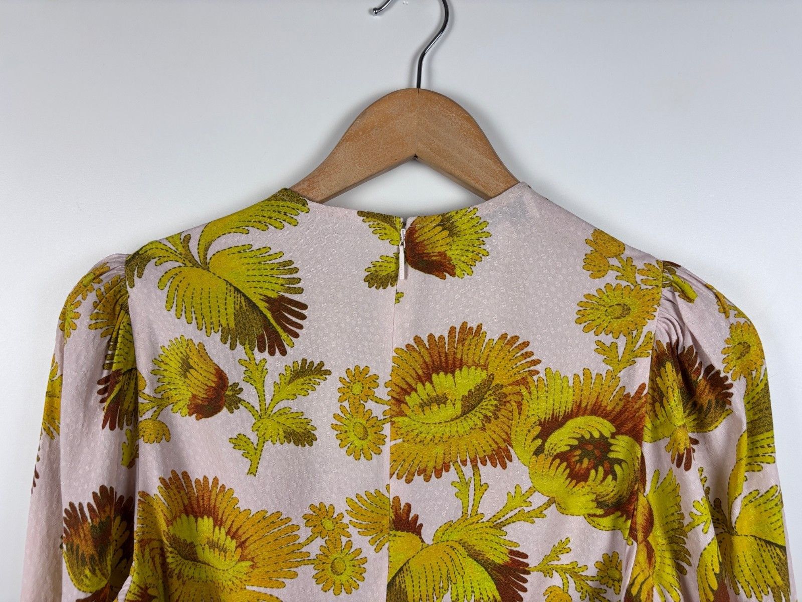 Ted Baker Womens Ted Baker Floral Blouse Yellow Size 1 Size S / US 4 / IT 40 - 5 Thumbnail