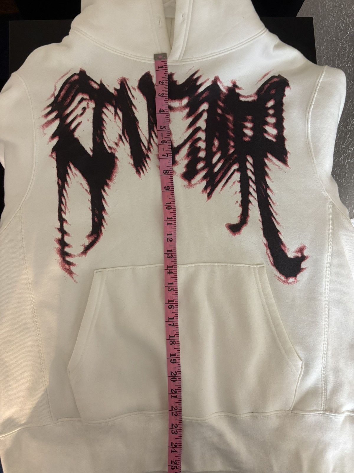 Revenge REVENGE WINDOW HOODIE CREAM/RED Size US XL / EU 56 / 4 - 3 Thumbnail
